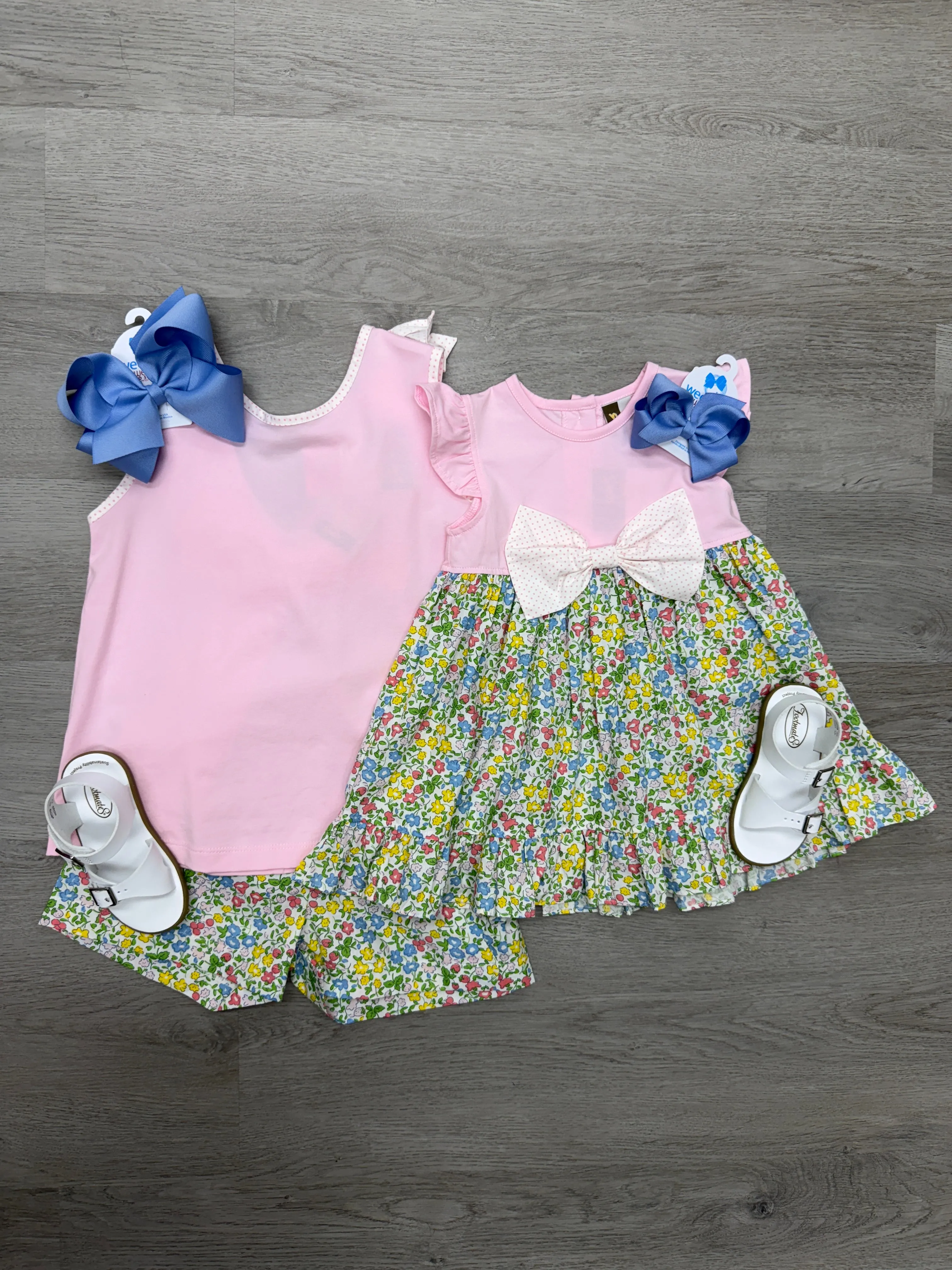 Summer Blooms Bow Dress