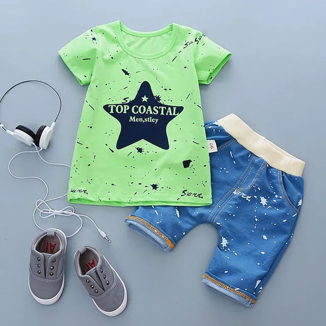 Summer Clothing Sets Newborn Baby