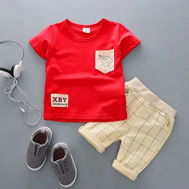 Summer Clothing Sets Newborn Baby