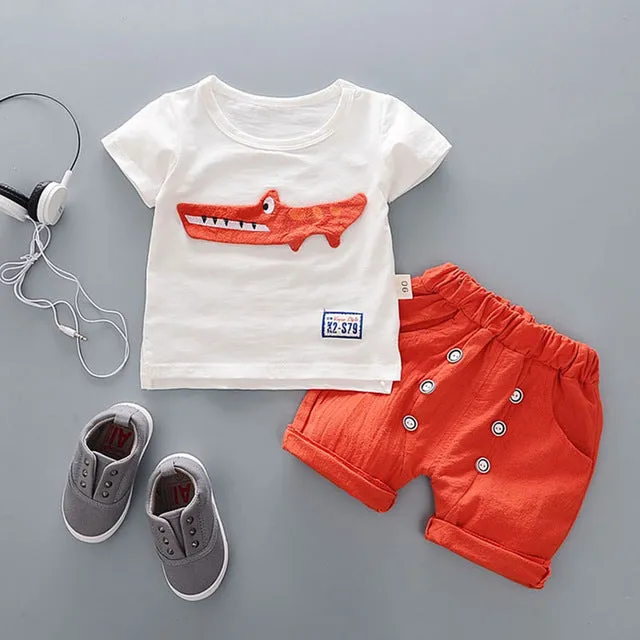 Summer Clothing Sets Newborn Baby