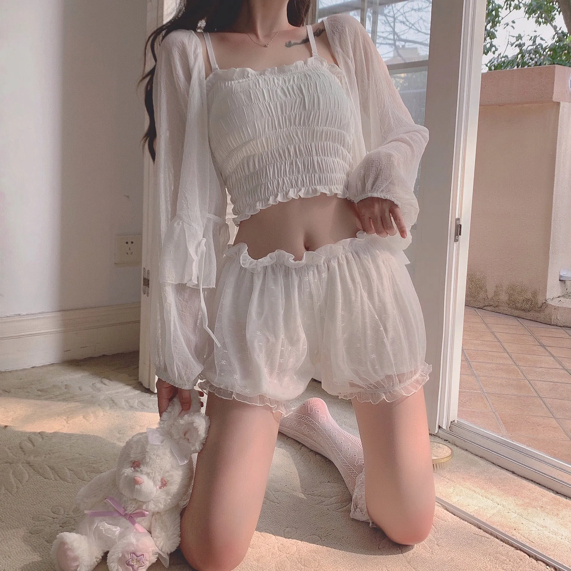 Summer home pajamas set yc22908