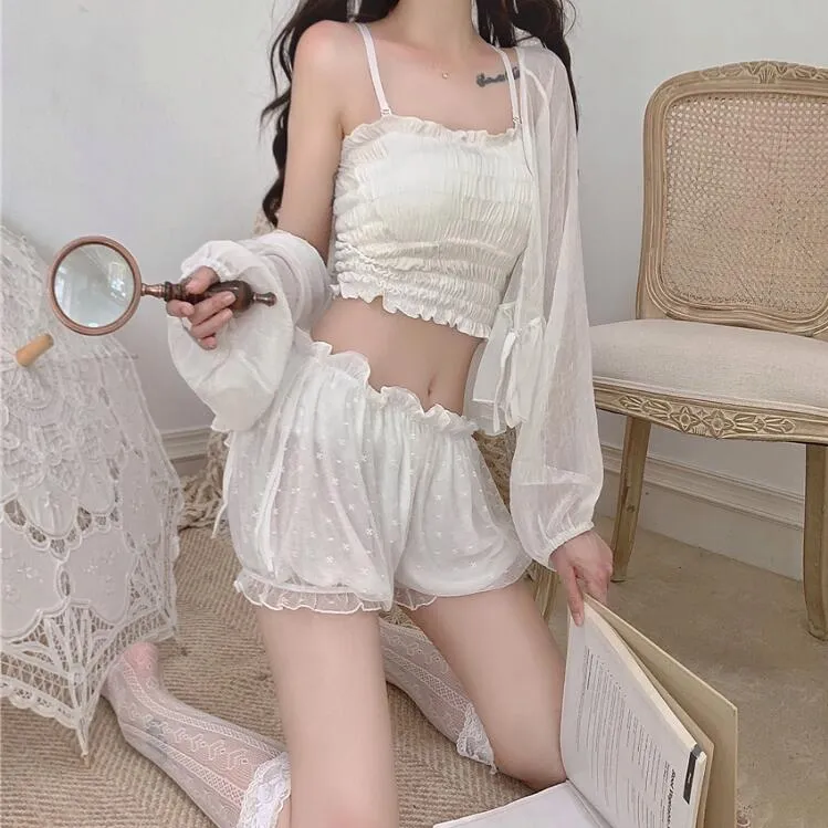 Summer home pajamas set yc22908