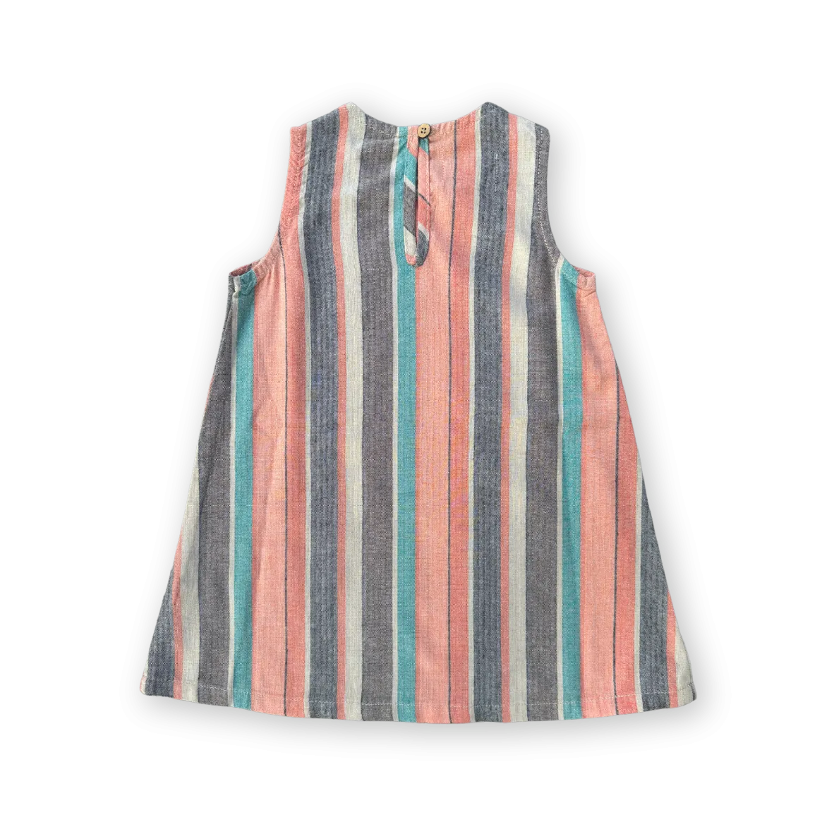 Summer Stripe Shift Dress - Multi