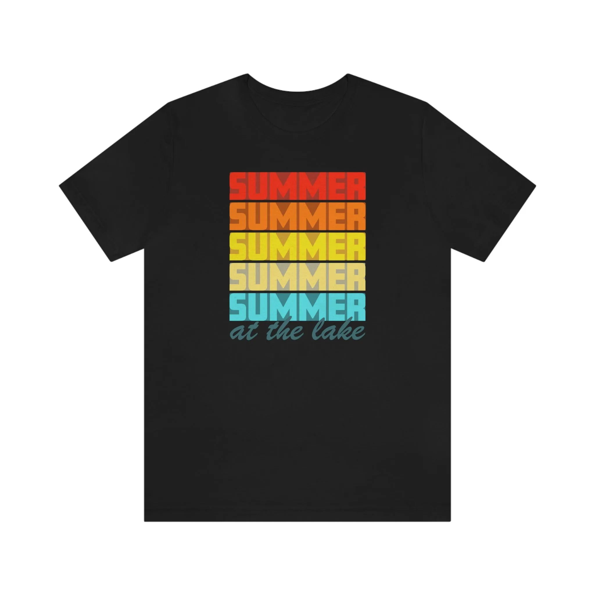 Summer Summer Short Sleeve T-Shirt, At the Lake Tee