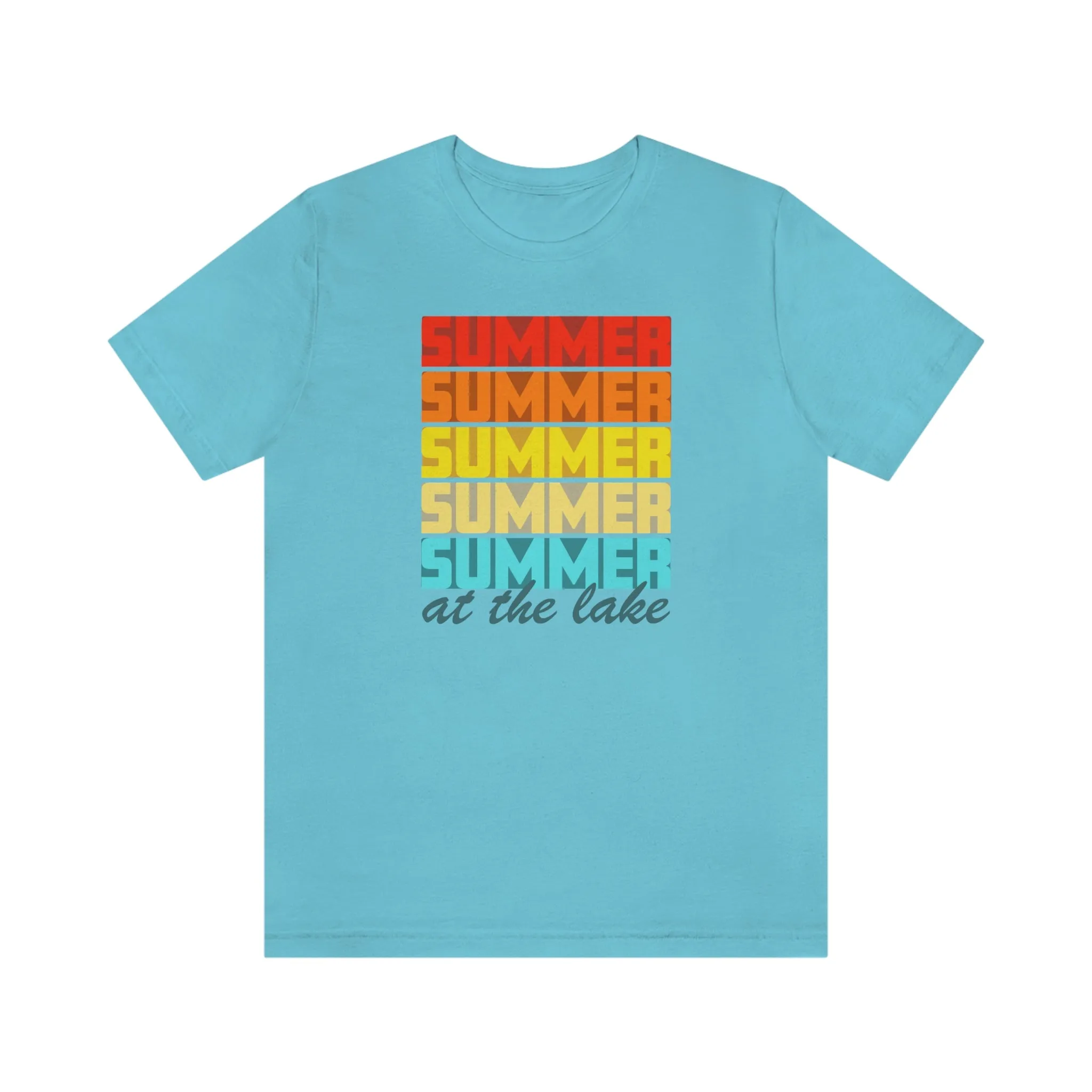 Summer Summer Short Sleeve T-Shirt, At the Lake Tee