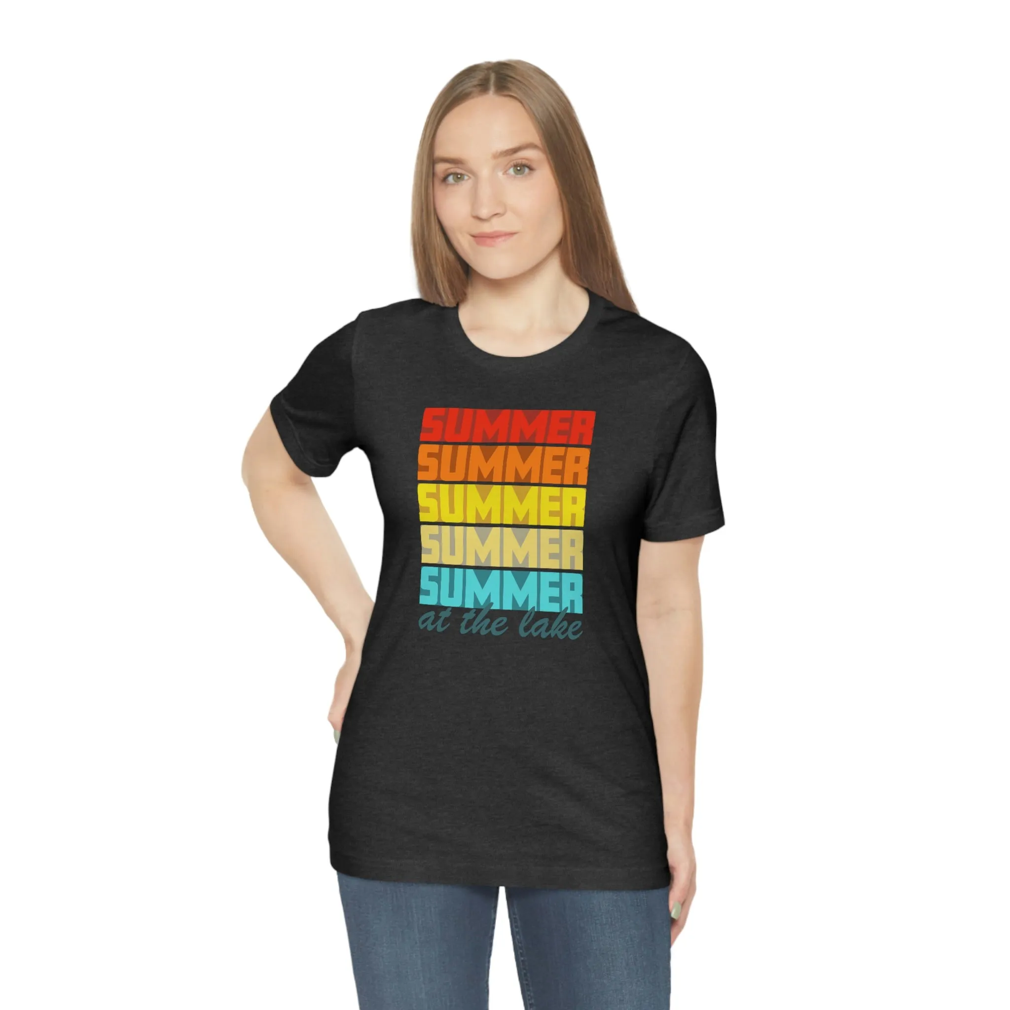 Summer Summer Short Sleeve T-Shirt, At the Lake Tee