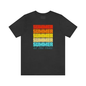 Summer Summer Short Sleeve T-Shirt, At the Lake Tee