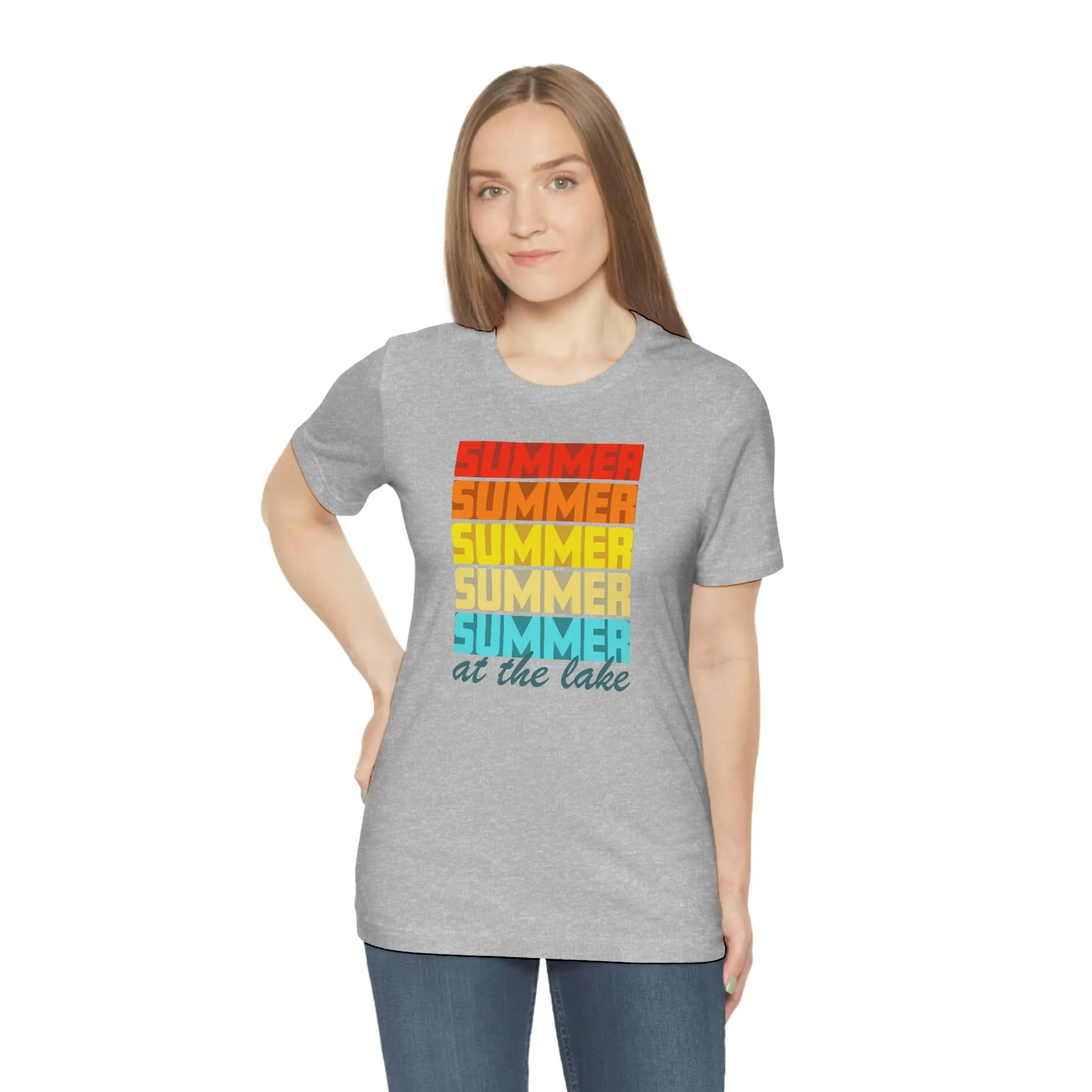 Summer Summer Short Sleeve T-Shirt, At the Lake Tee