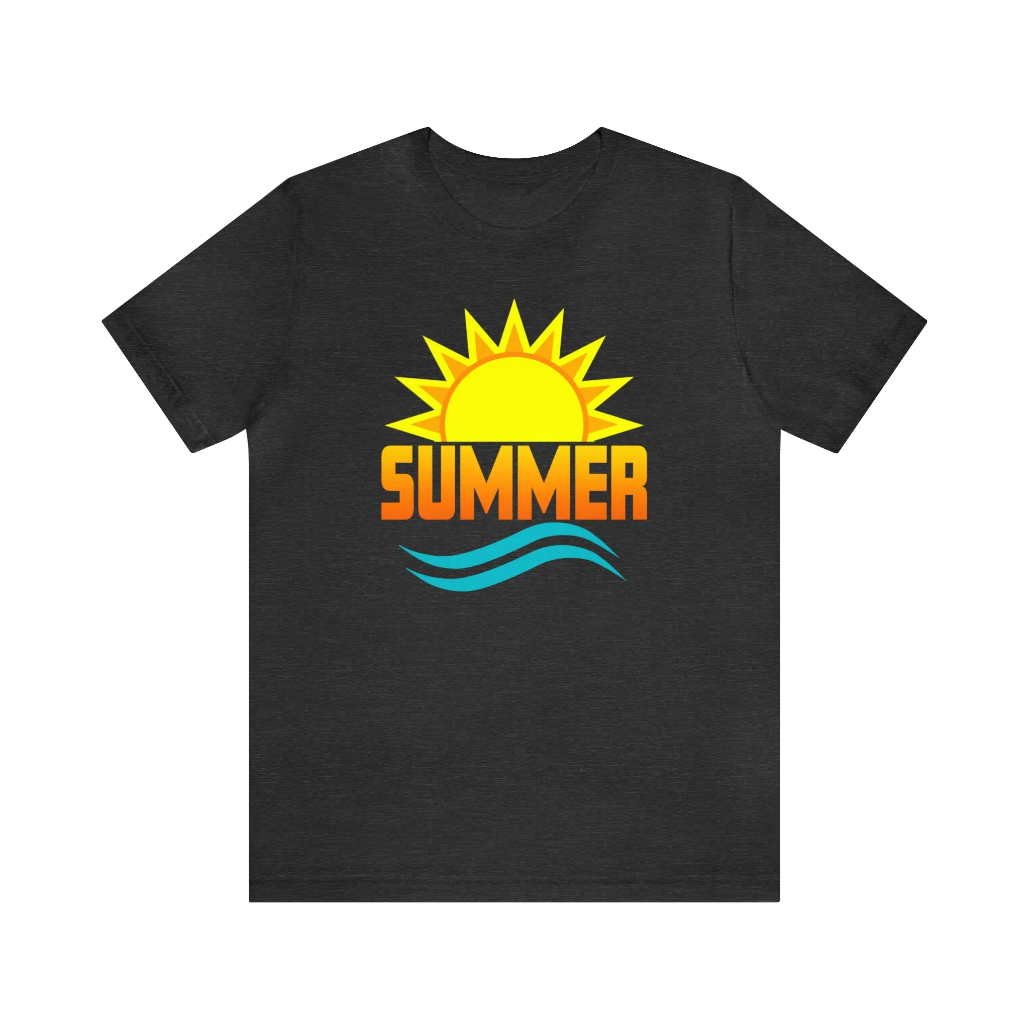Summer Sunshine Short Sleeve T-Shirt, Summer Waves Tee