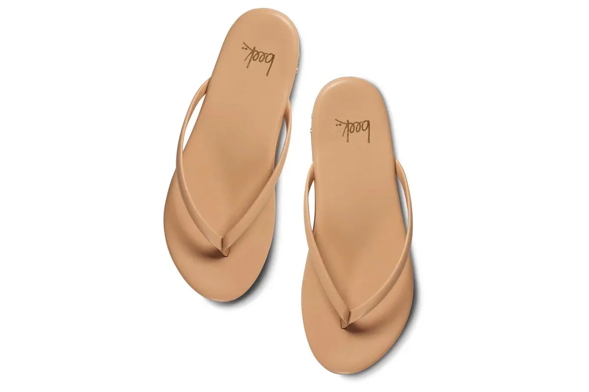 Sunbeam Leather Flip Flop Sandal in Beach