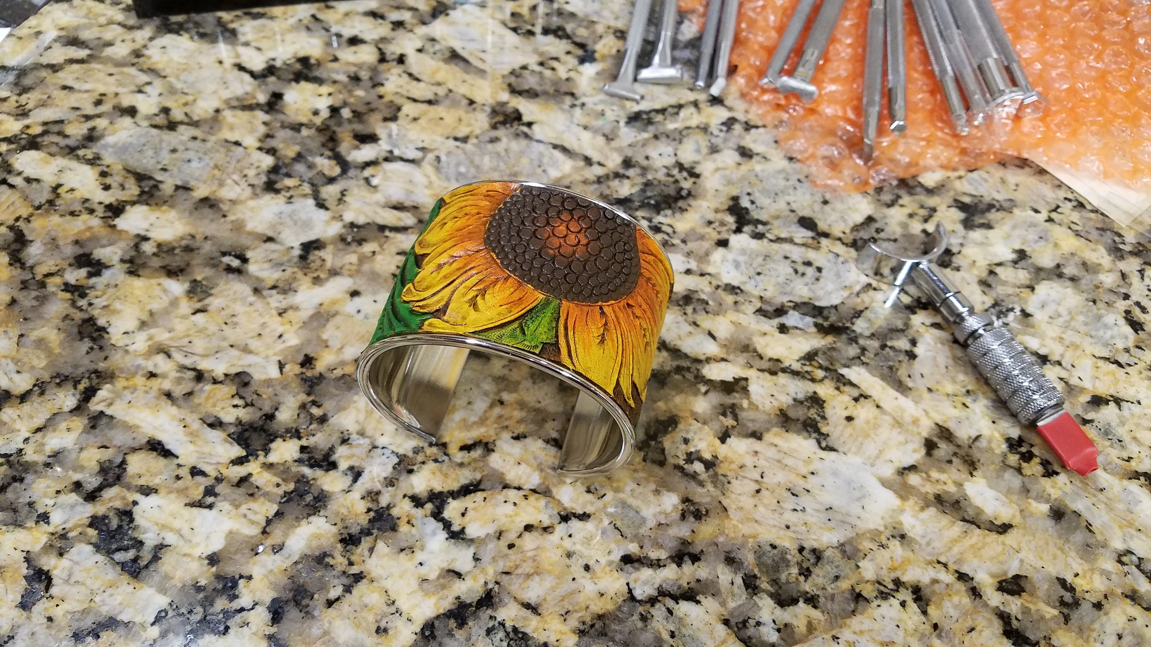 Sunflower Cuff
