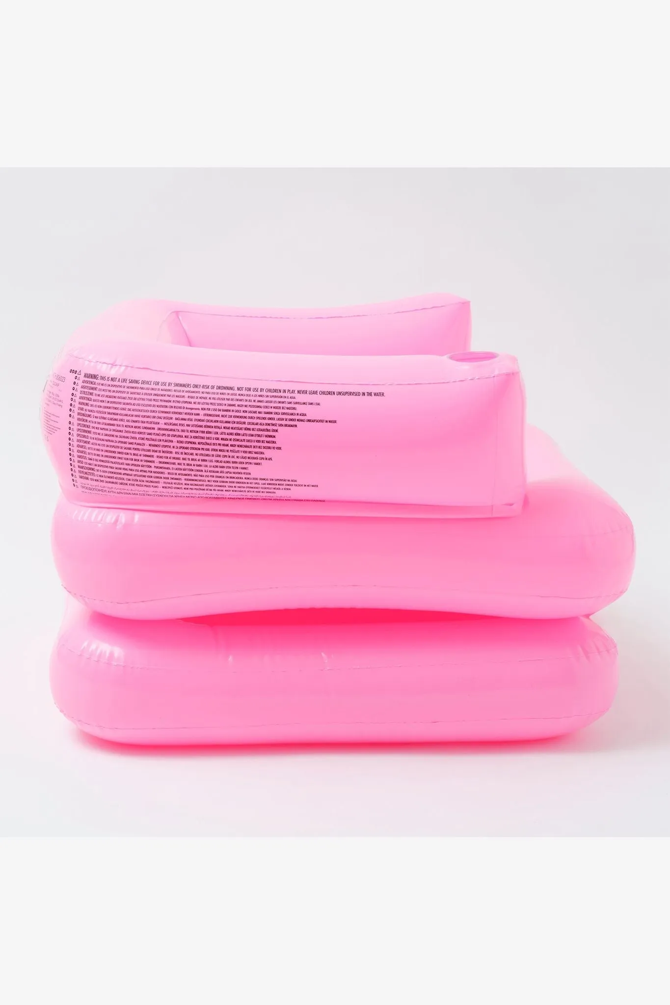 SUNNYLIFE INFLATABLE LILO CHAIR NEON PINK