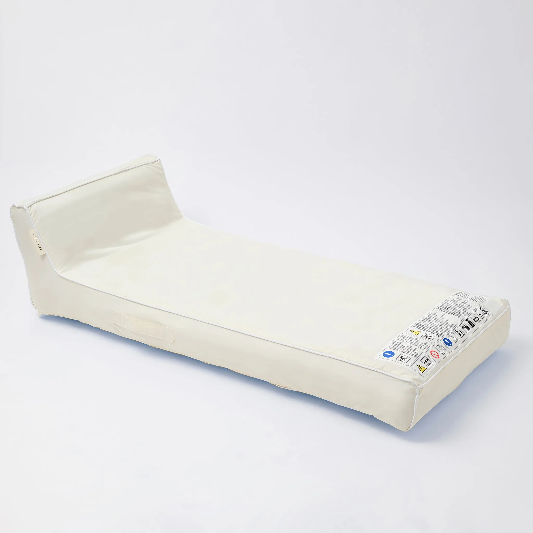 SUNNYLIFE LUXE LIE-ON LOUNGER CASA BLANCA