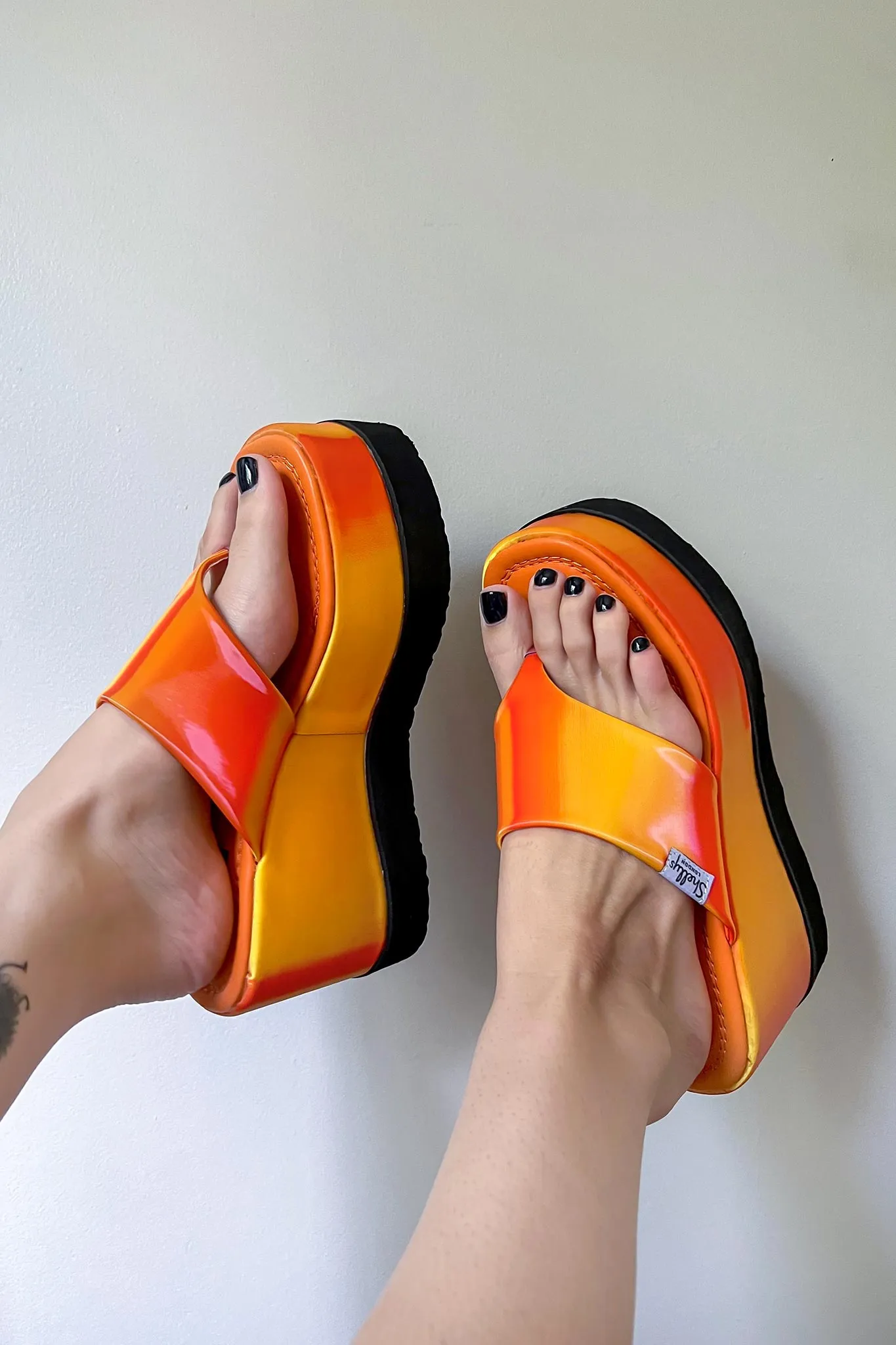 Sunset Klub Platform Flip Flops