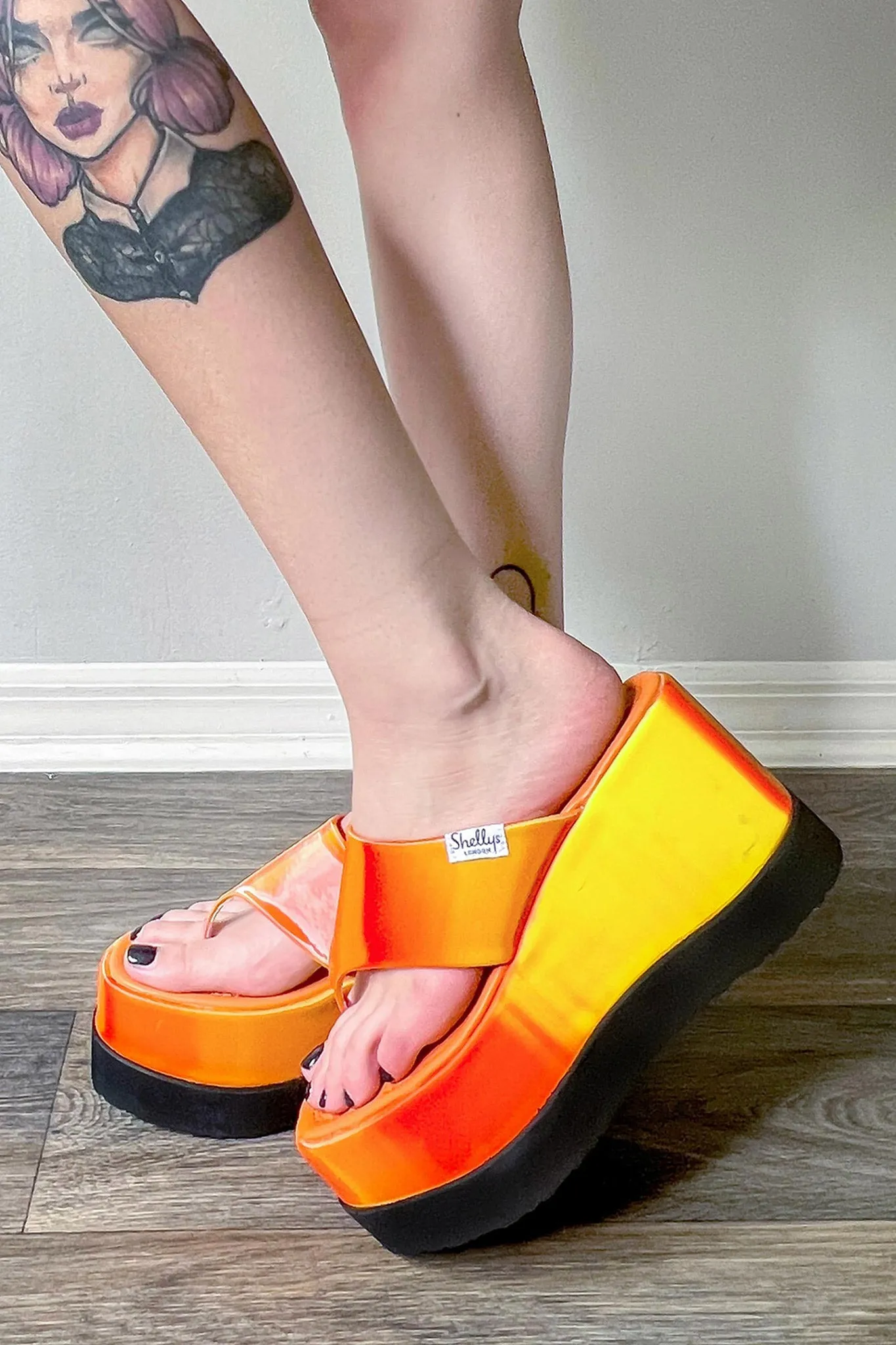 Sunset Klub Platform Flip Flops