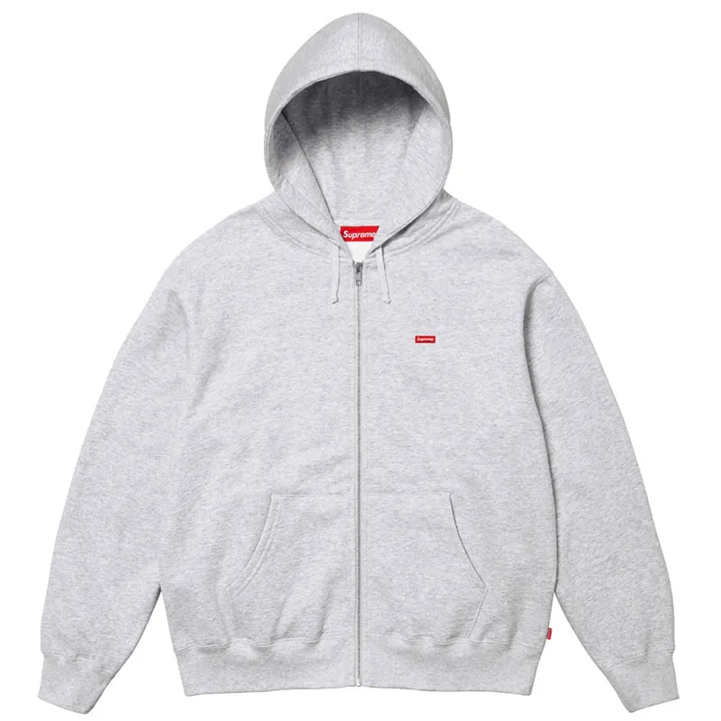 Supreme 24FW Embroidery Logo Zip Hoodie