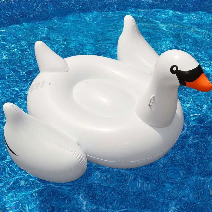 Swan and Pink Flamingo Floater