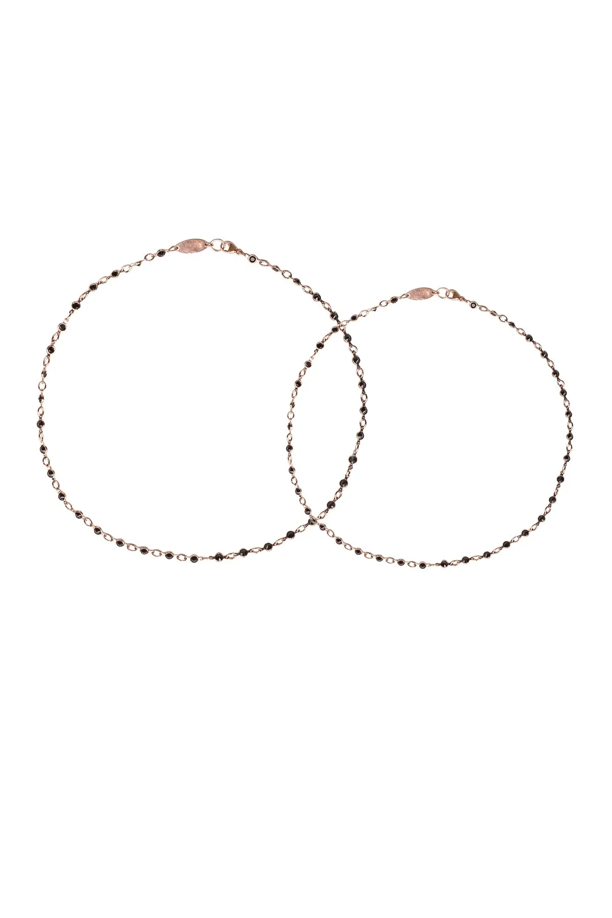 Swarovski Crystal Necklace & Bracelet Sets:  ROSE GOLD crystal options