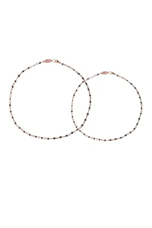 Swarovski Crystal Necklace & Bracelet Sets:  ROSE GOLD crystal options