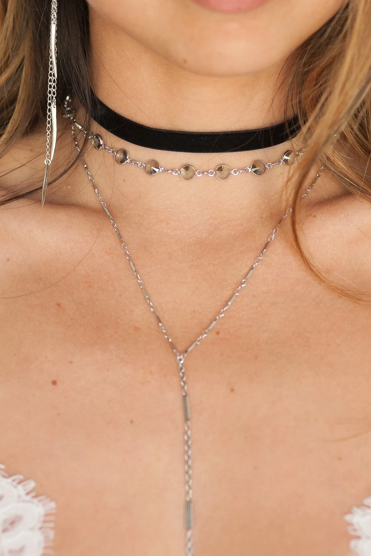 Swarovski Large Crystal Choker- MORE COLORS!!