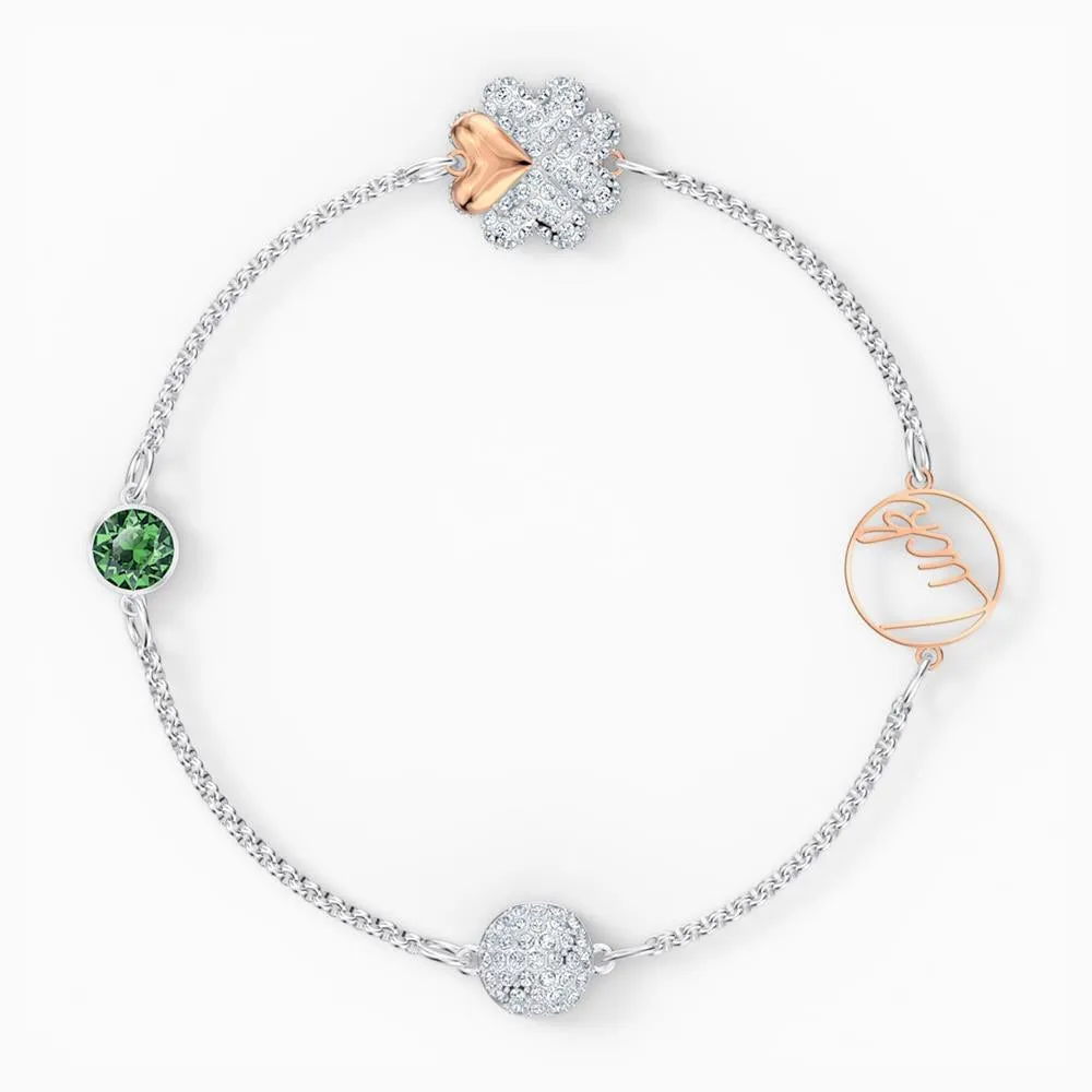 Swarovski Remix Collection Clover Strand White Medium
