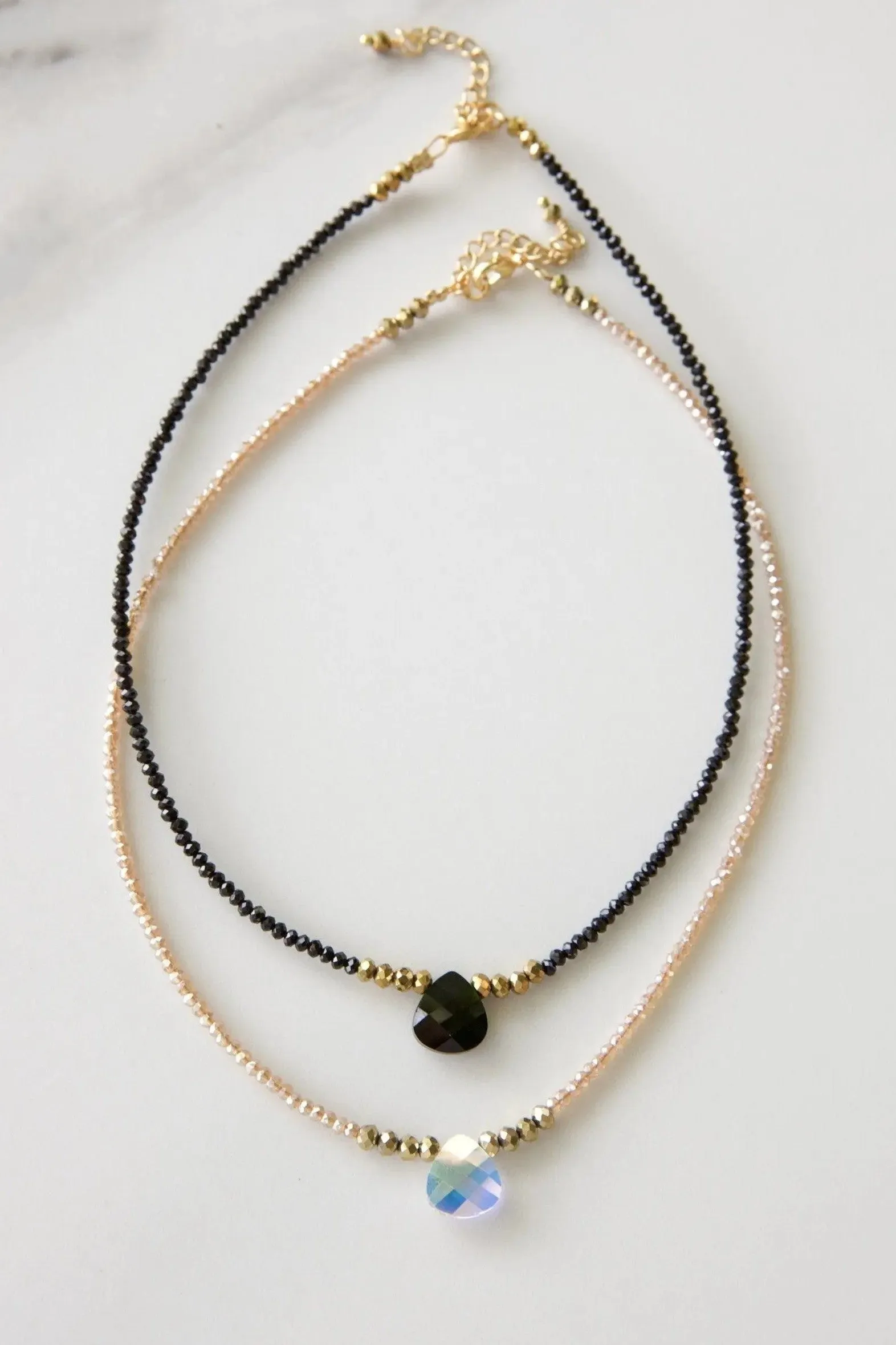 Swarovski tear drop Choker necklace