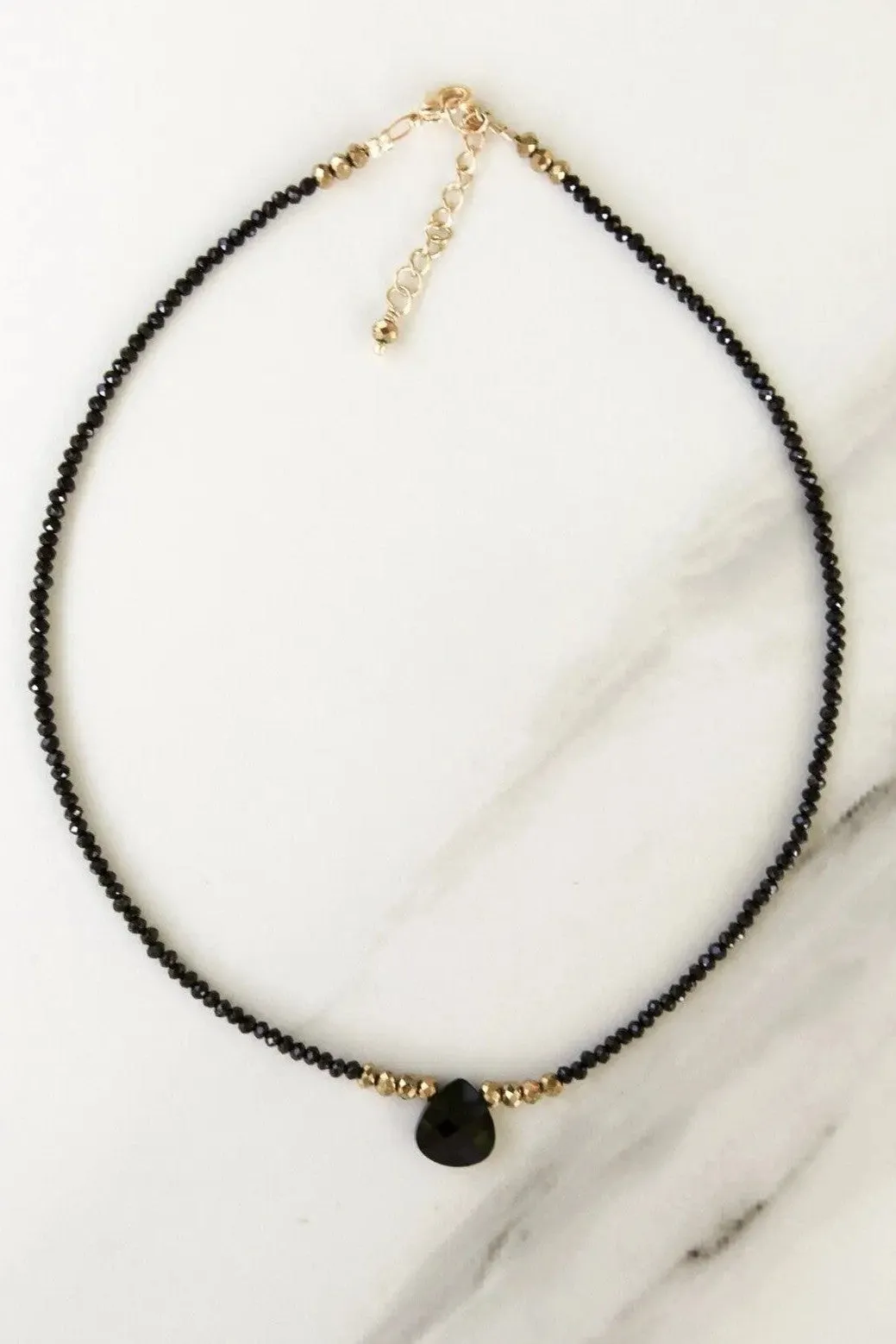 Swarovski tear drop Choker necklace