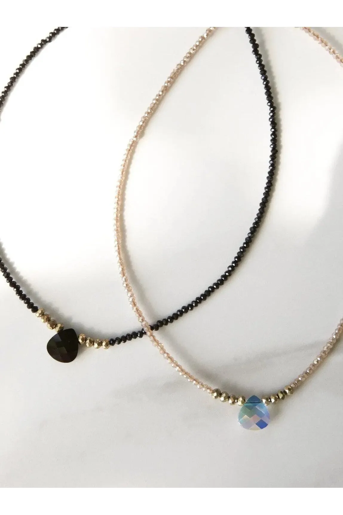 Swarovski tear drop Choker necklace