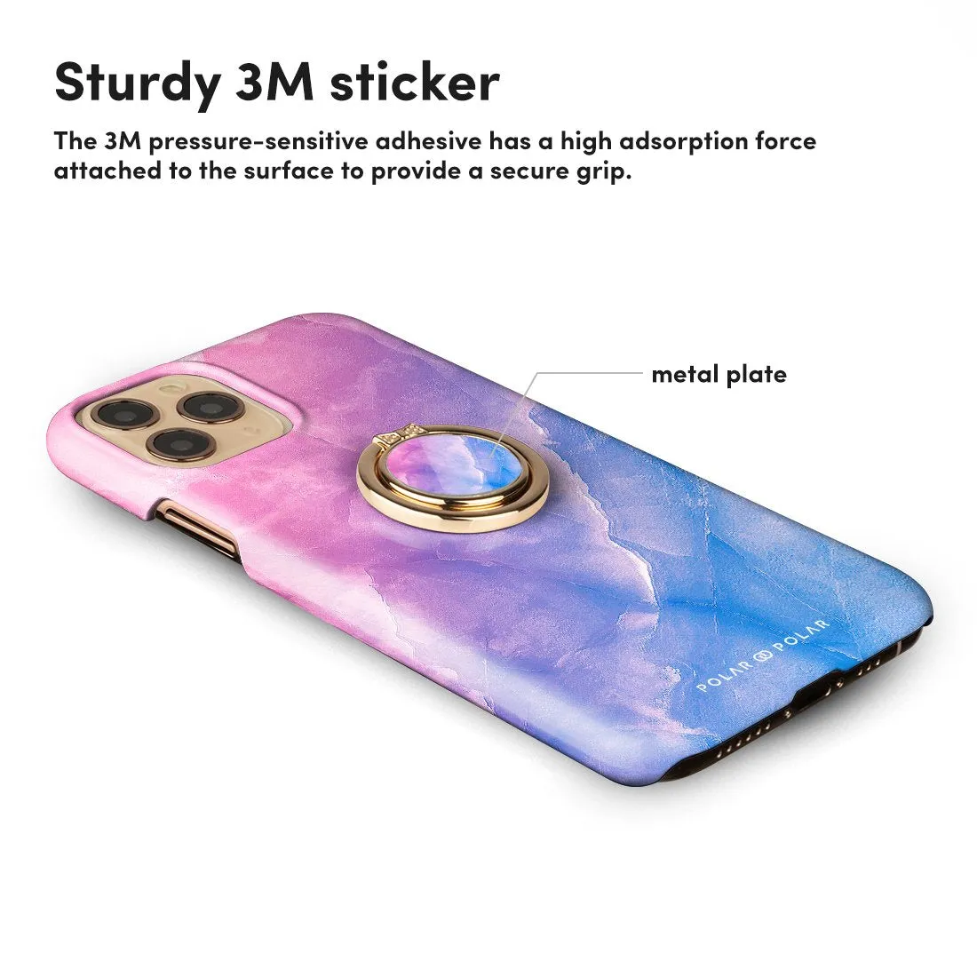 Sweet Rainbow | Custom Phone Ring Holder  (Non-MagSafe)