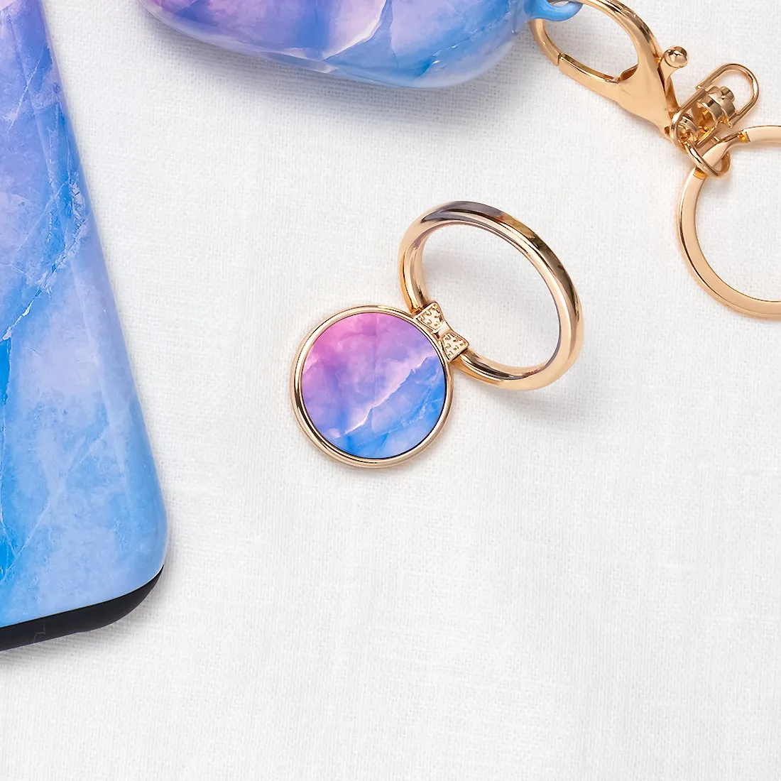 Sweet Rainbow | Custom Phone Ring Holder  (Non-MagSafe)