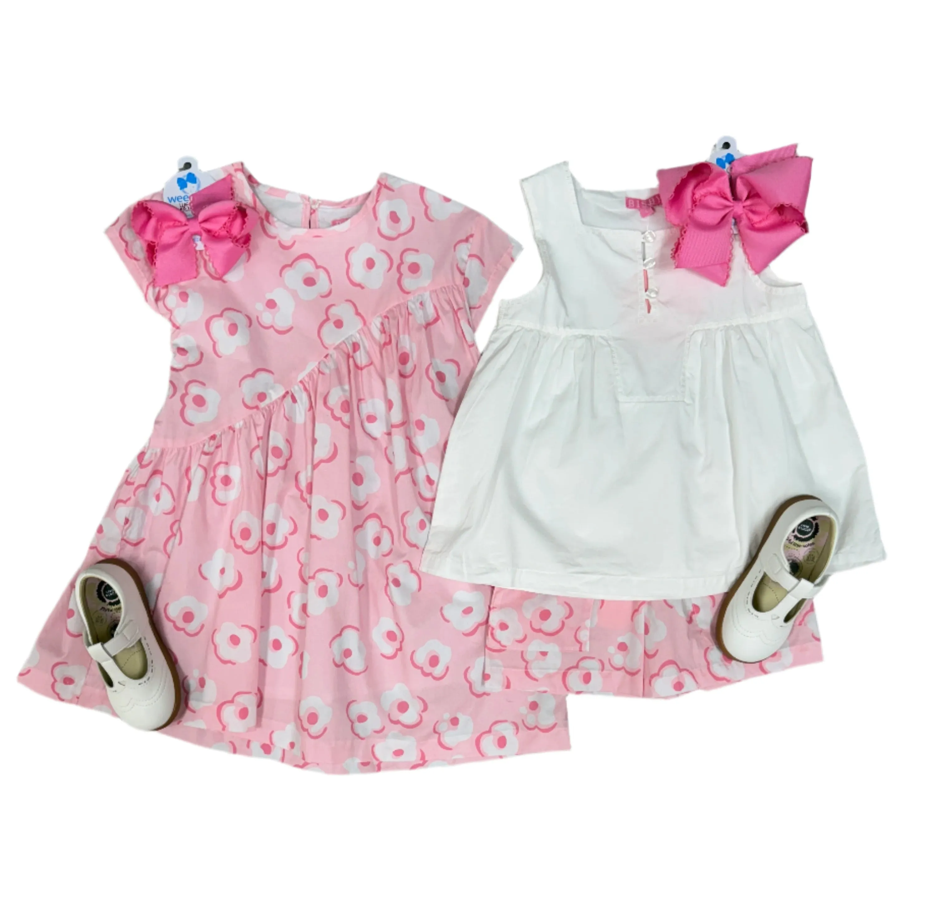 Swoop Dress - Marshmallow Floral