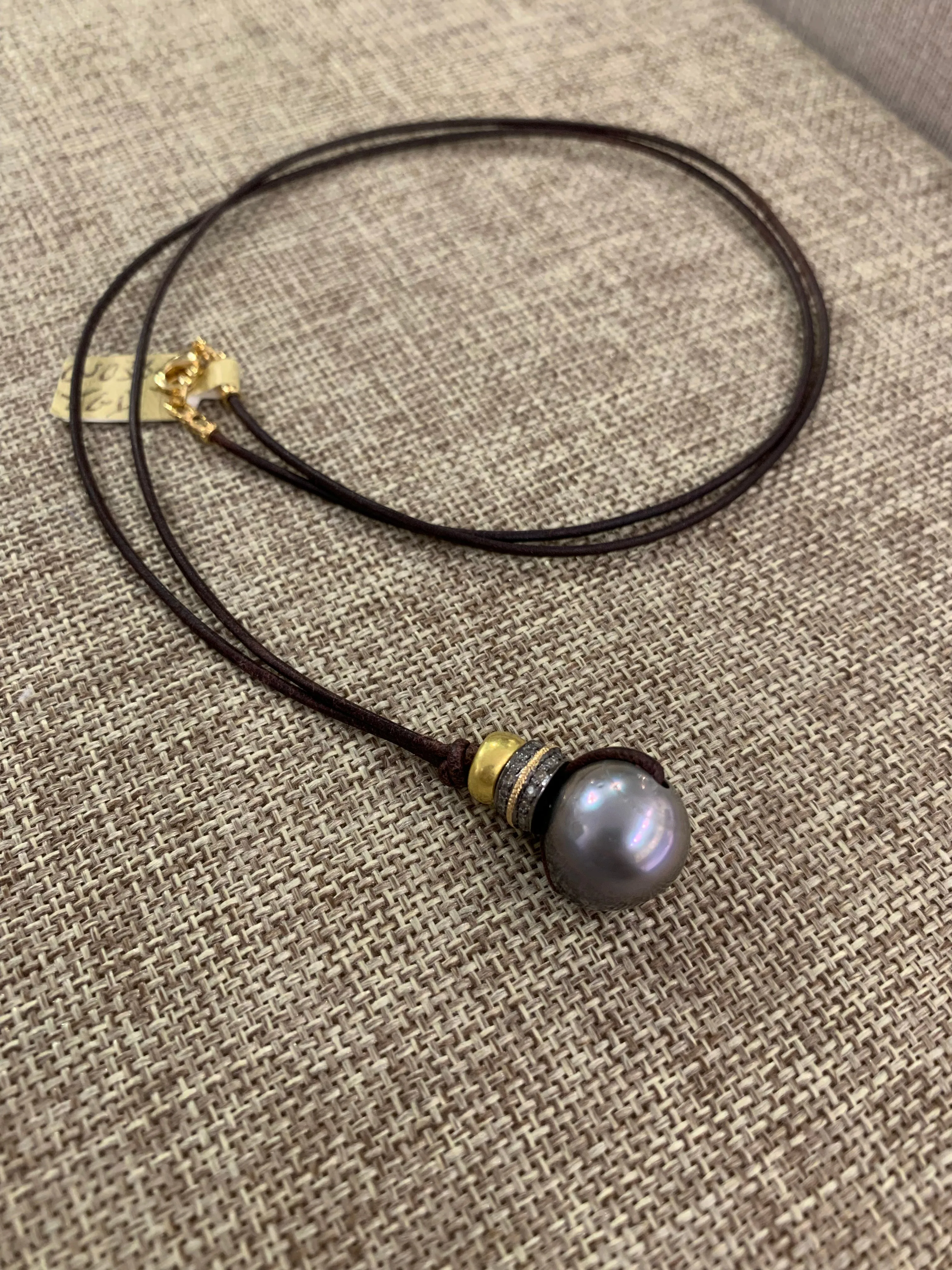 Tahitian Pearl Mid-Length Layering Necklace