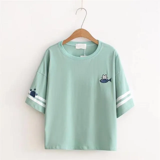 'Take a free ride' Emberoidery Shirt