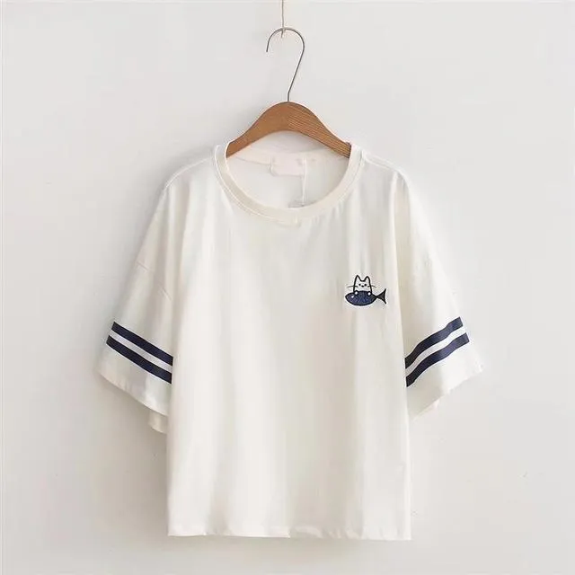 'Take a free ride' Emberoidery Shirt