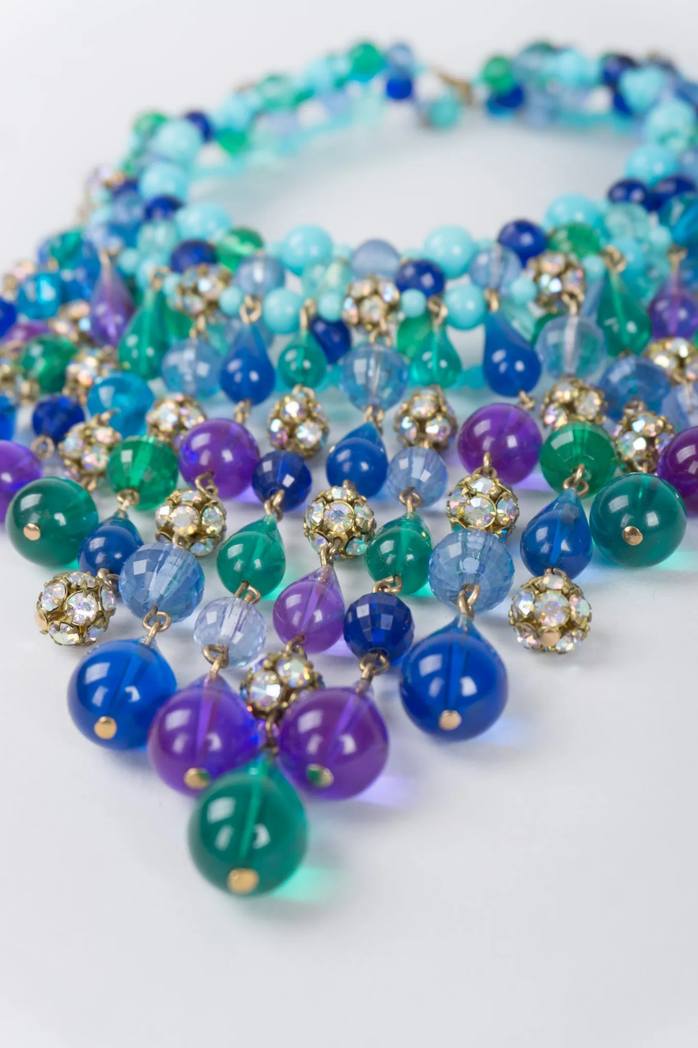 Teardrop Waterfall Necklace