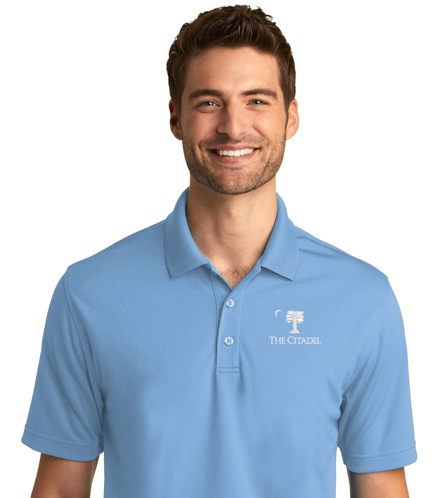 The Citadel, Big Red UV Micro-Mesh Polo