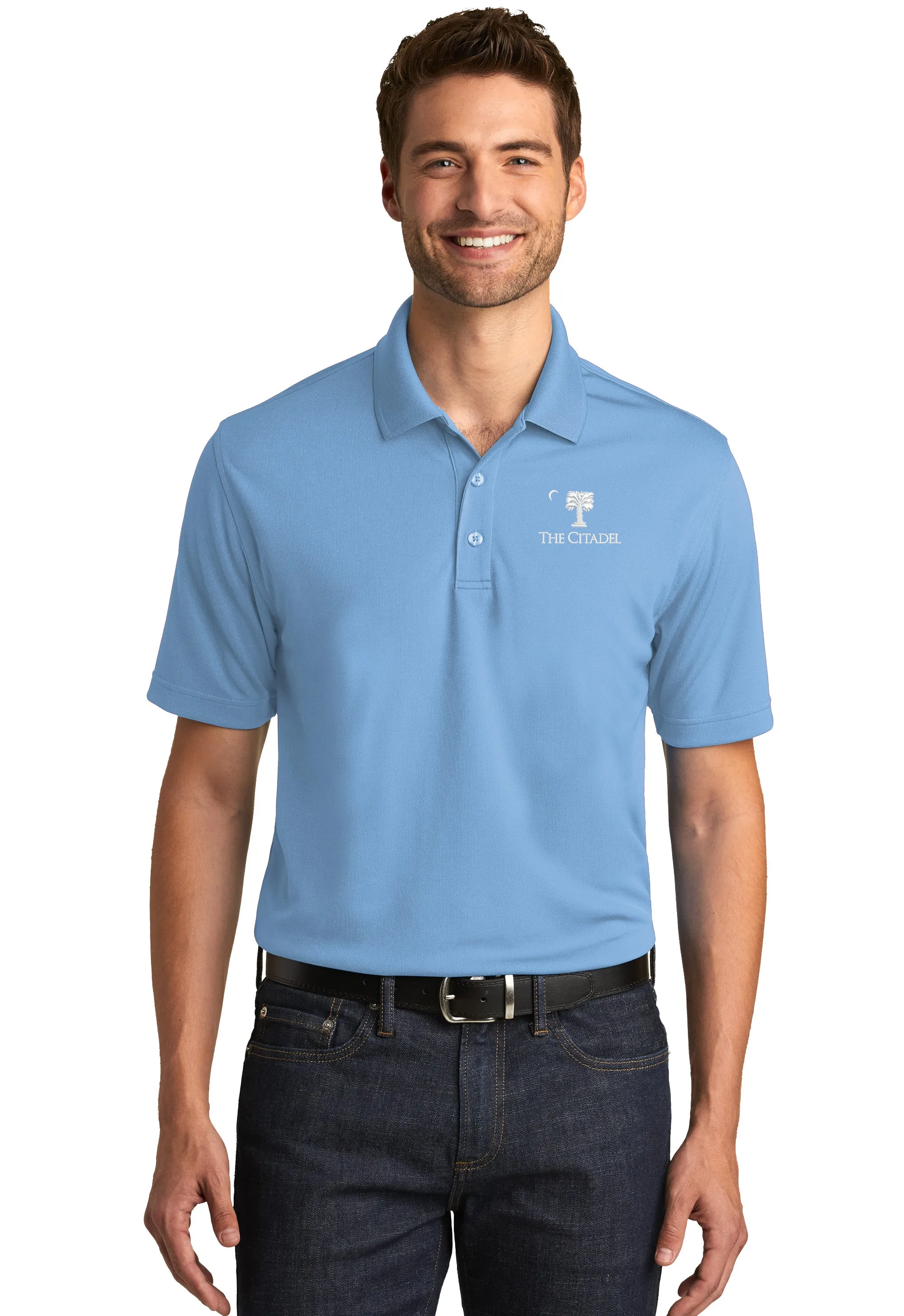The Citadel, Big Red UV Micro-Mesh Polo