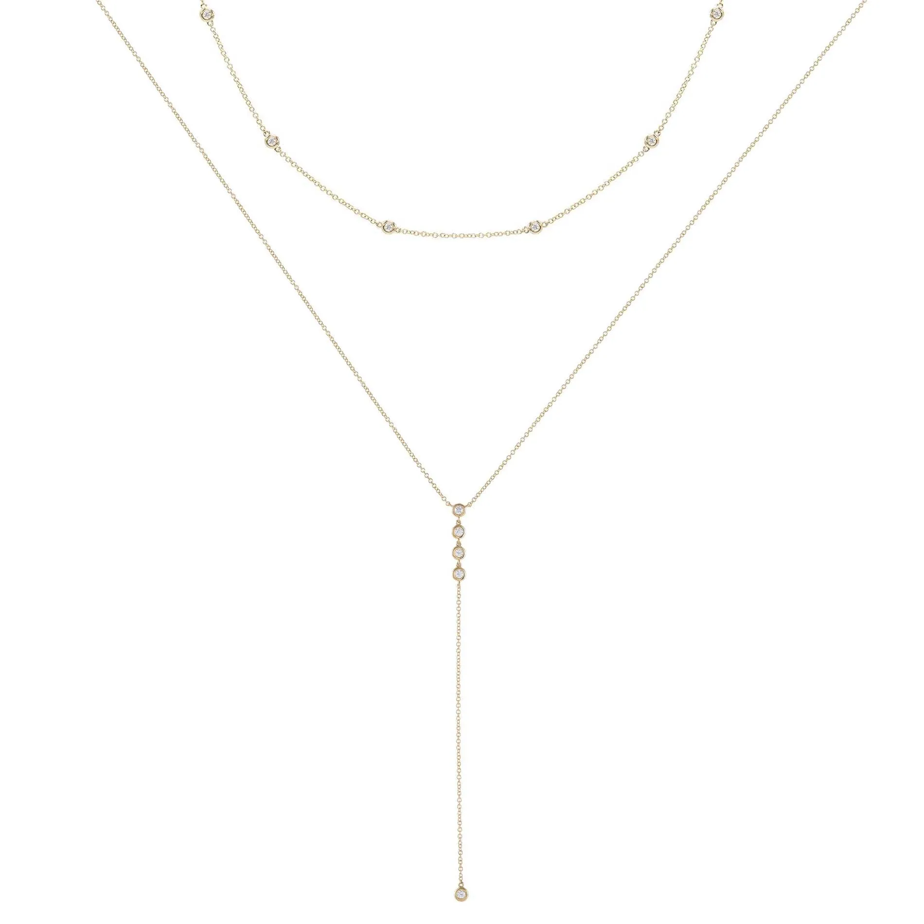 The Diamond Bezel Holiday Gift Combo Set 14K