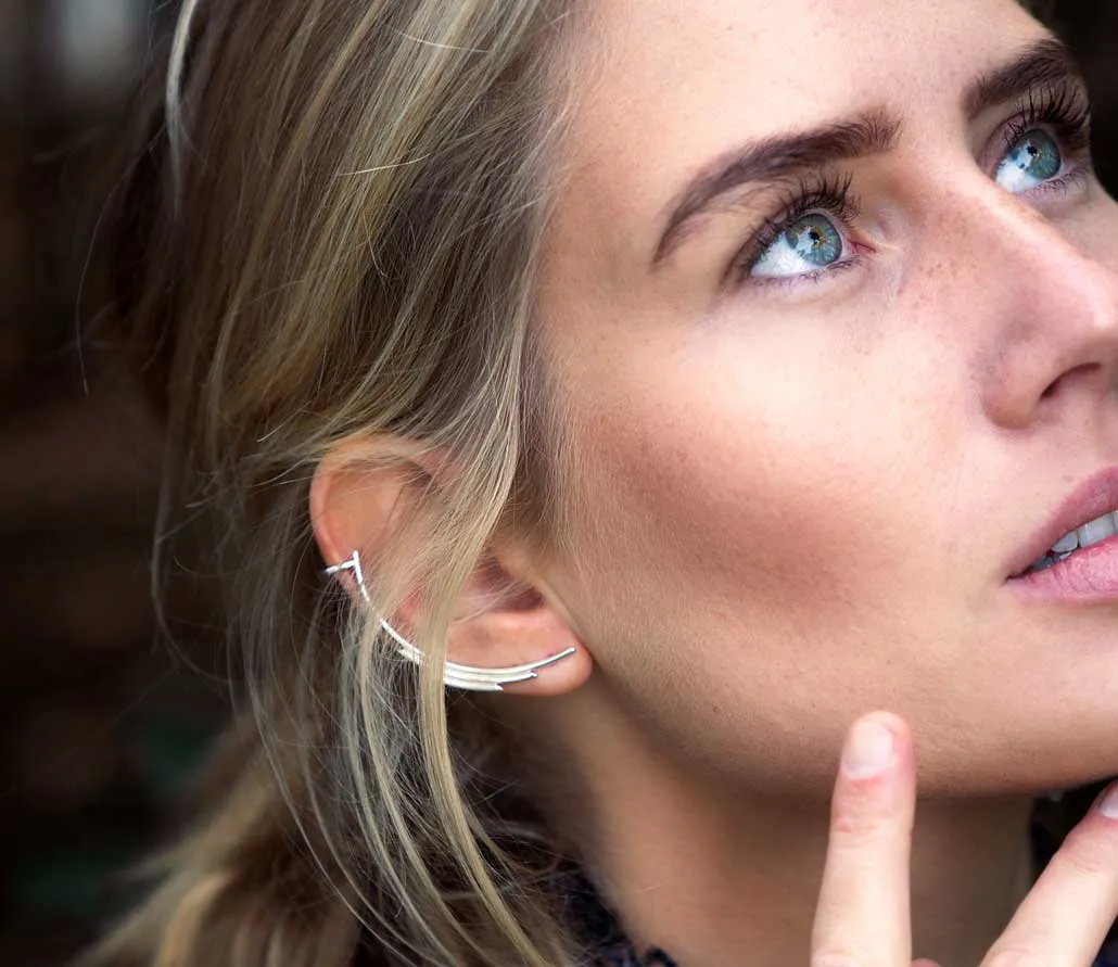 THE JOURNEY ear cuff silver