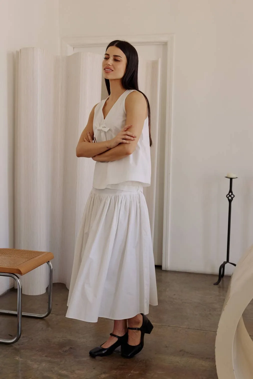 The Mariana Skirt | Full Volume Skirt with Wrap Waist Detail