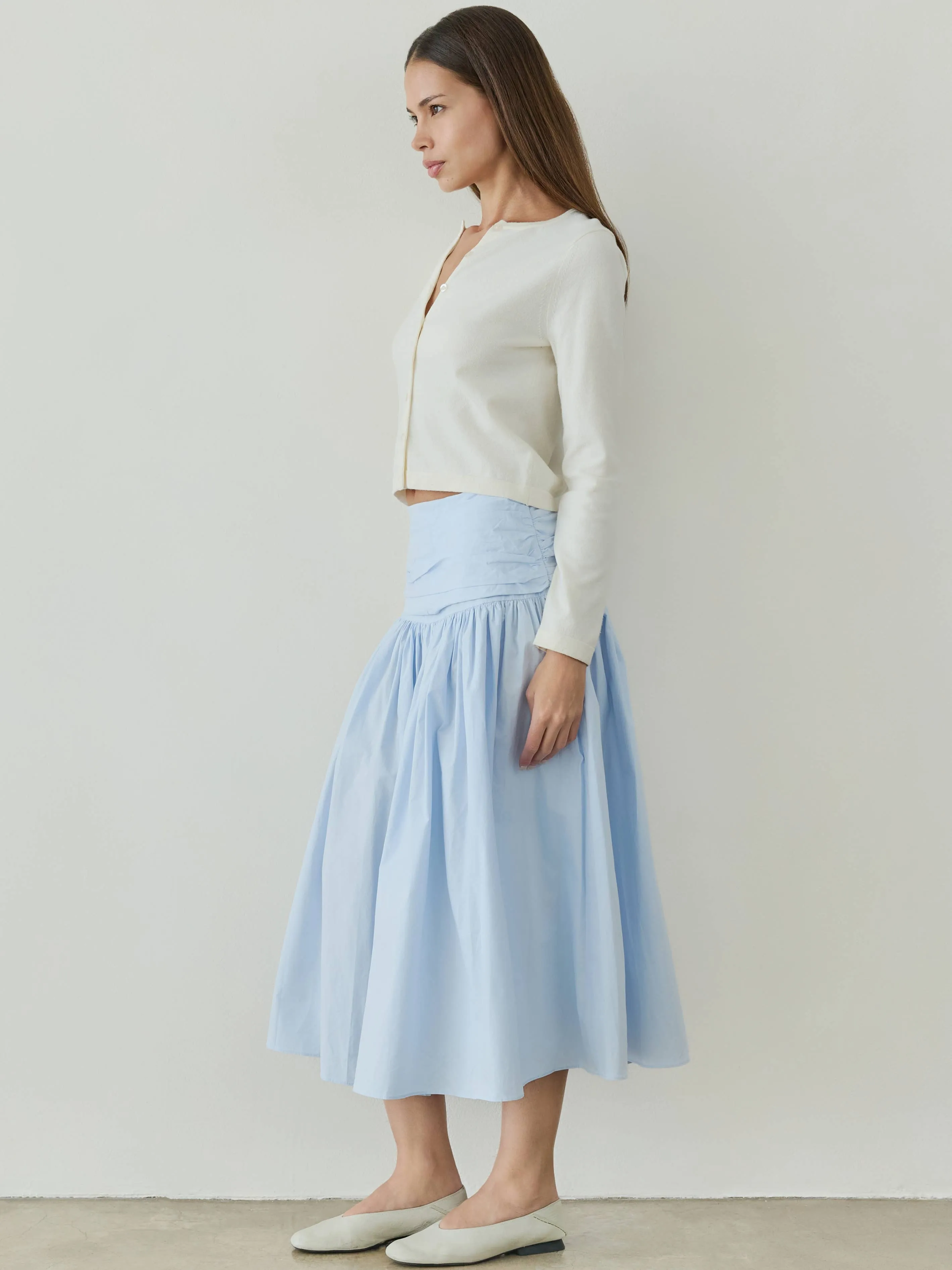 The Mariana Skirt | Full Volume Skirt with Wrap Waist Detail