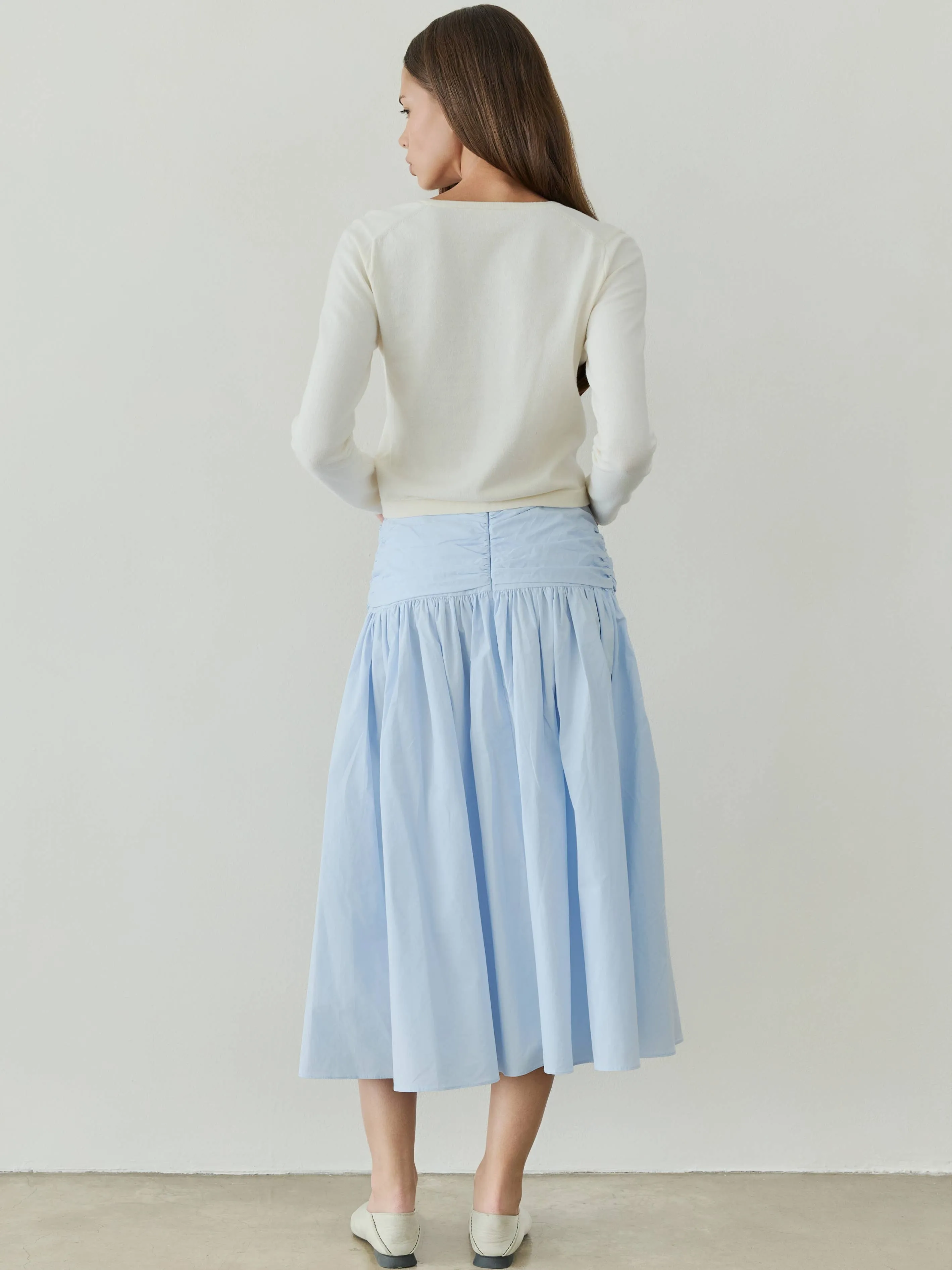 The Mariana Skirt | Full Volume Skirt with Wrap Waist Detail