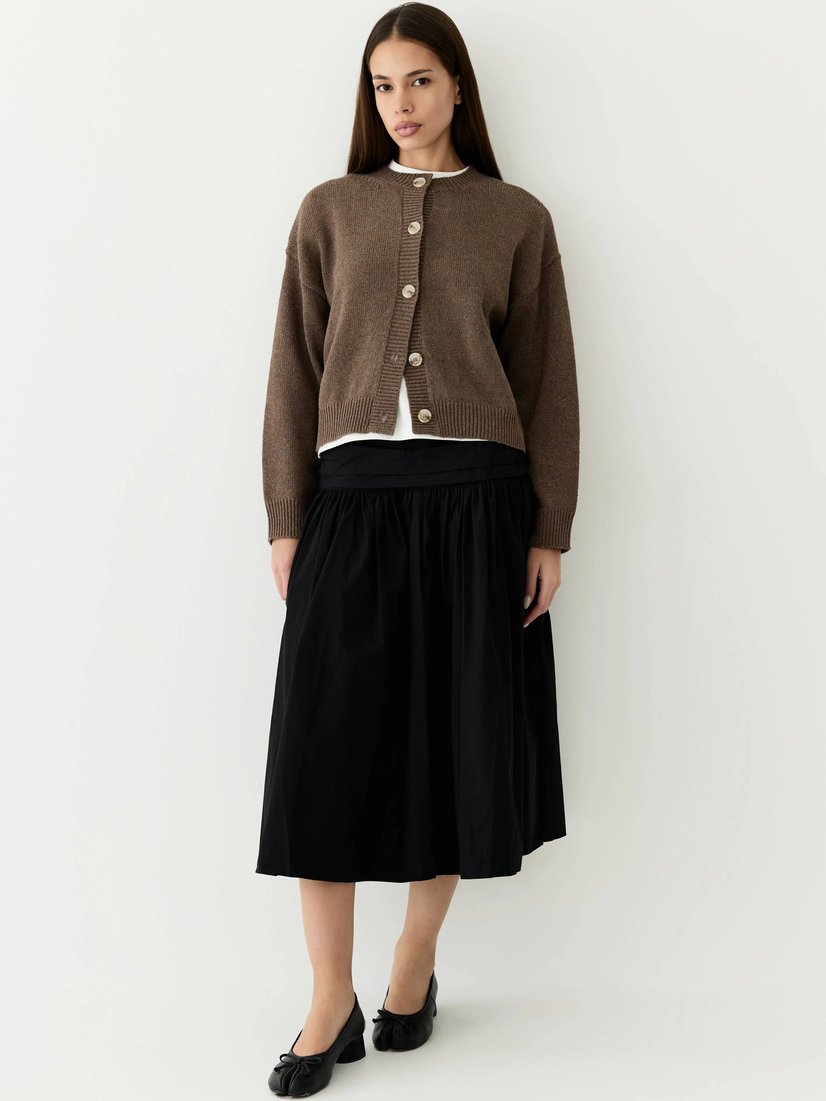 The Mariana Skirt | Full Volume Skirt with Wrap Waist Detail