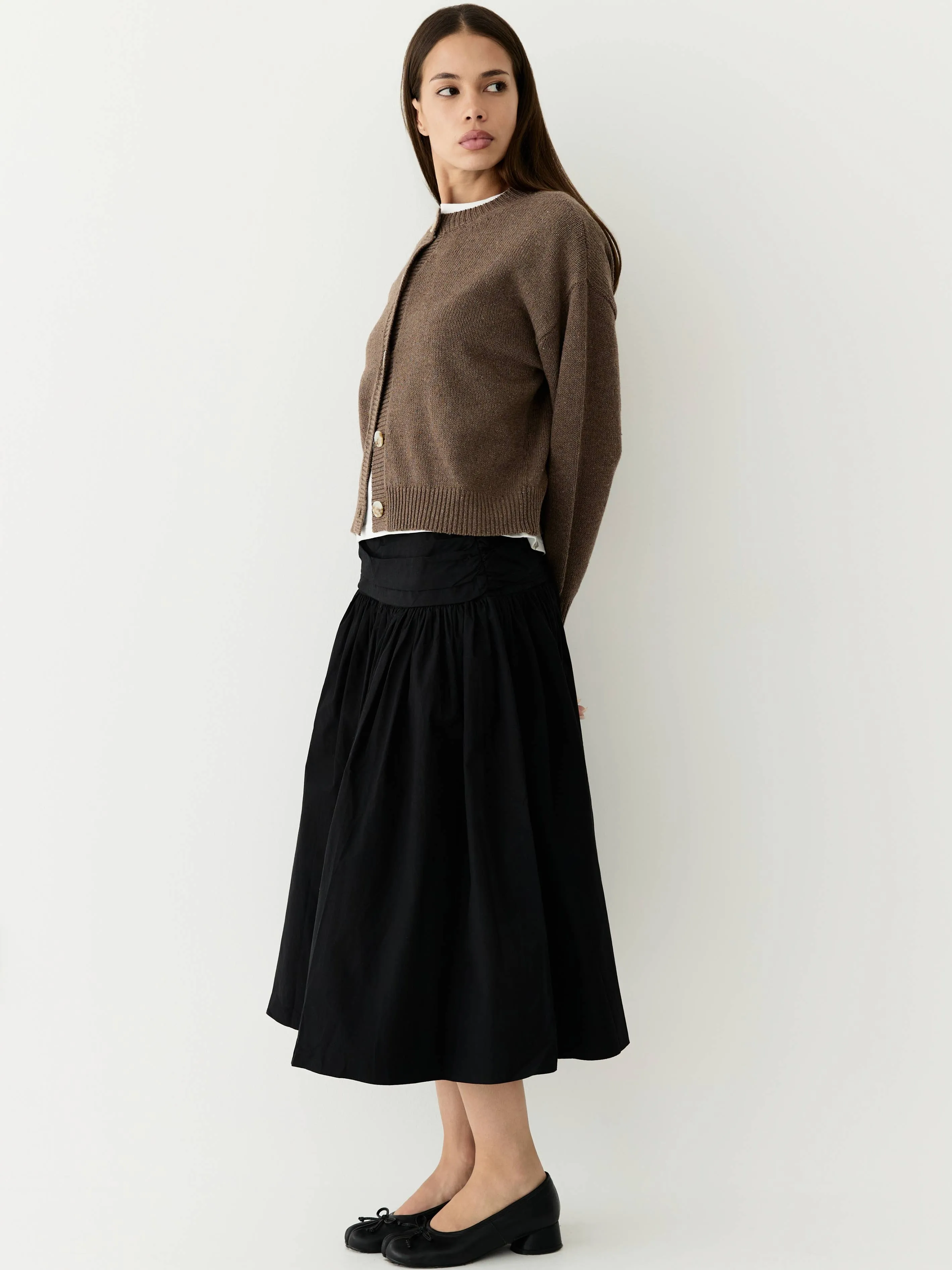 The Mariana Skirt | Full Volume Skirt with Wrap Waist Detail