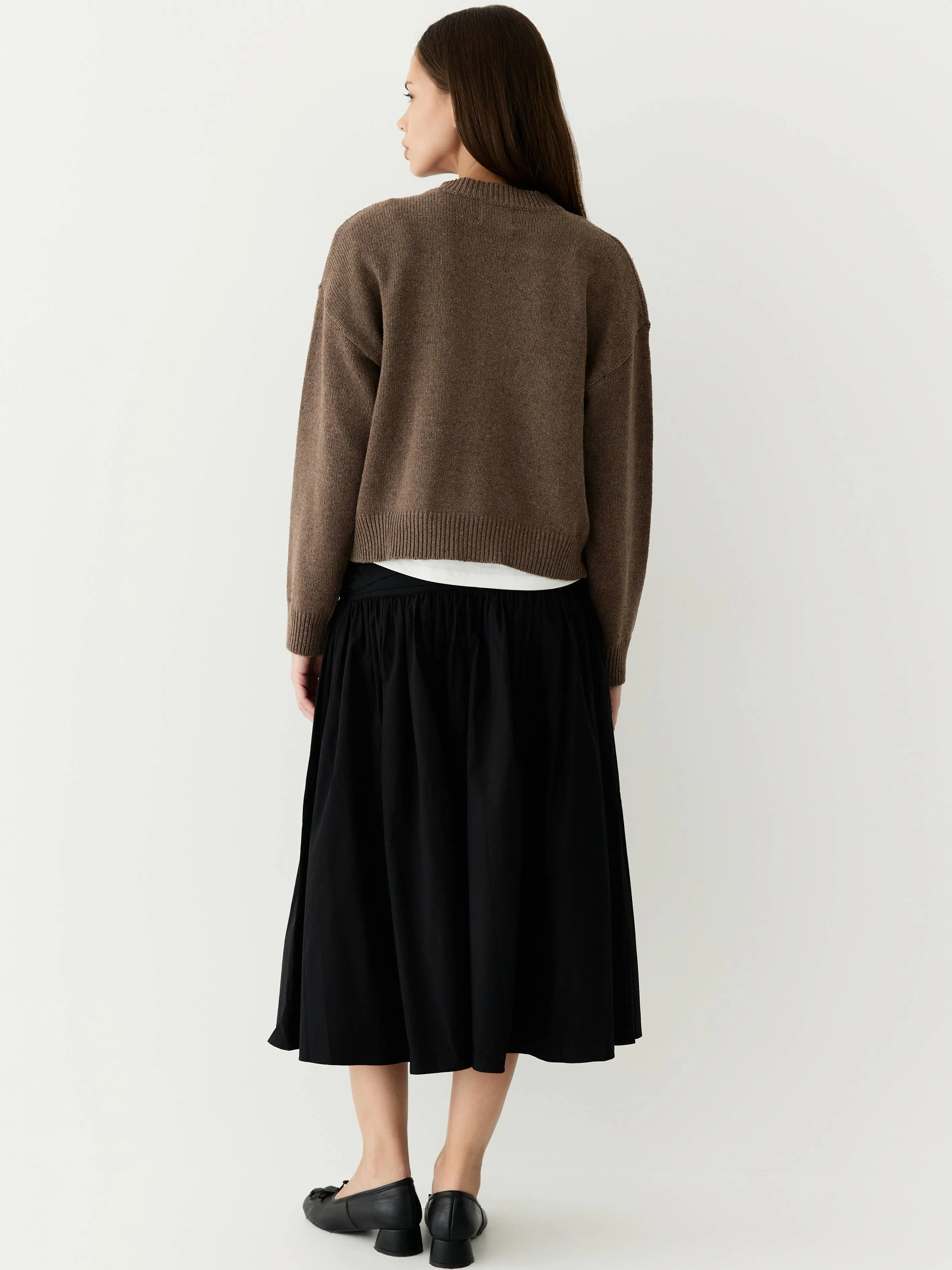 The Mariana Skirt | Full Volume Skirt with Wrap Waist Detail