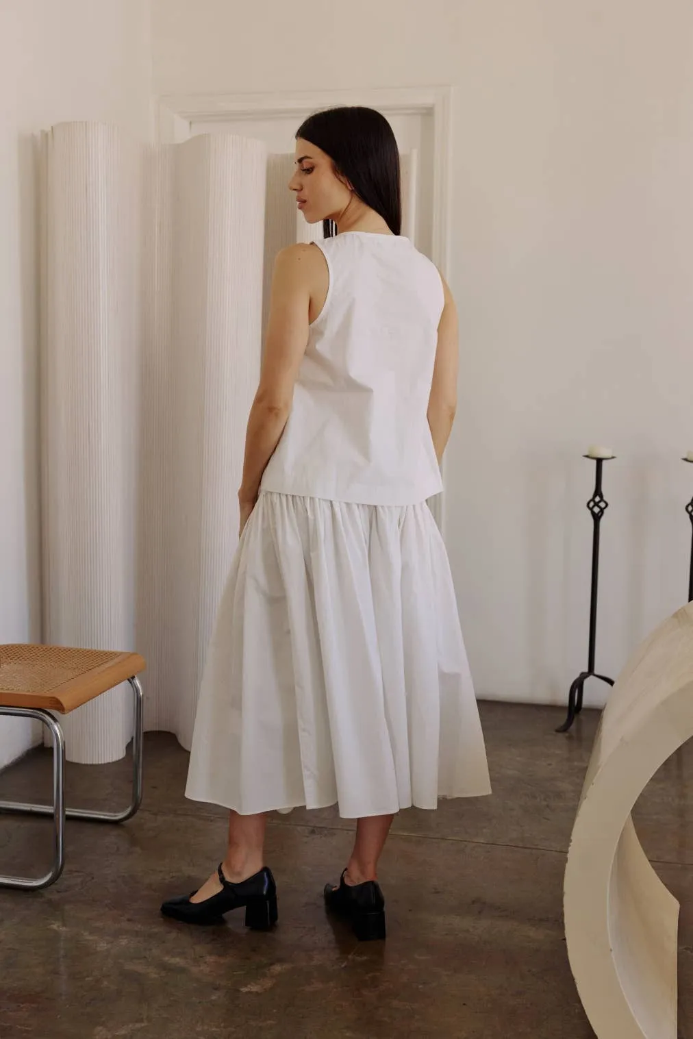 The Mariana Skirt | Full Volume Skirt with Wrap Waist Detail