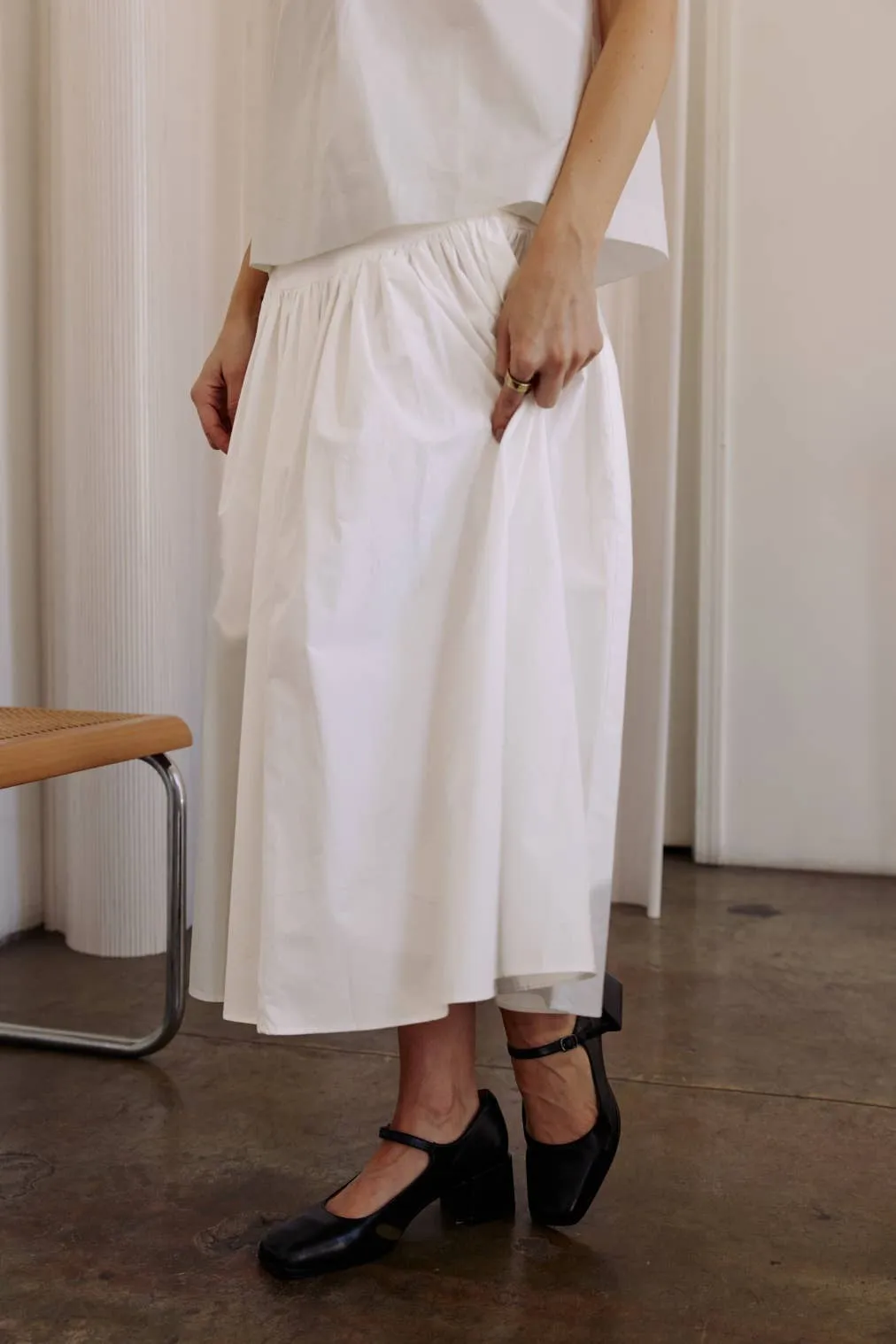 The Mariana Skirt | Full Volume Skirt with Wrap Waist Detail