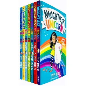 The Naughtiest Unicorn Series 7 Books Collection Set by Pip Bird (Naughtiest Unicorn, Sports Day, School Disco & More...)