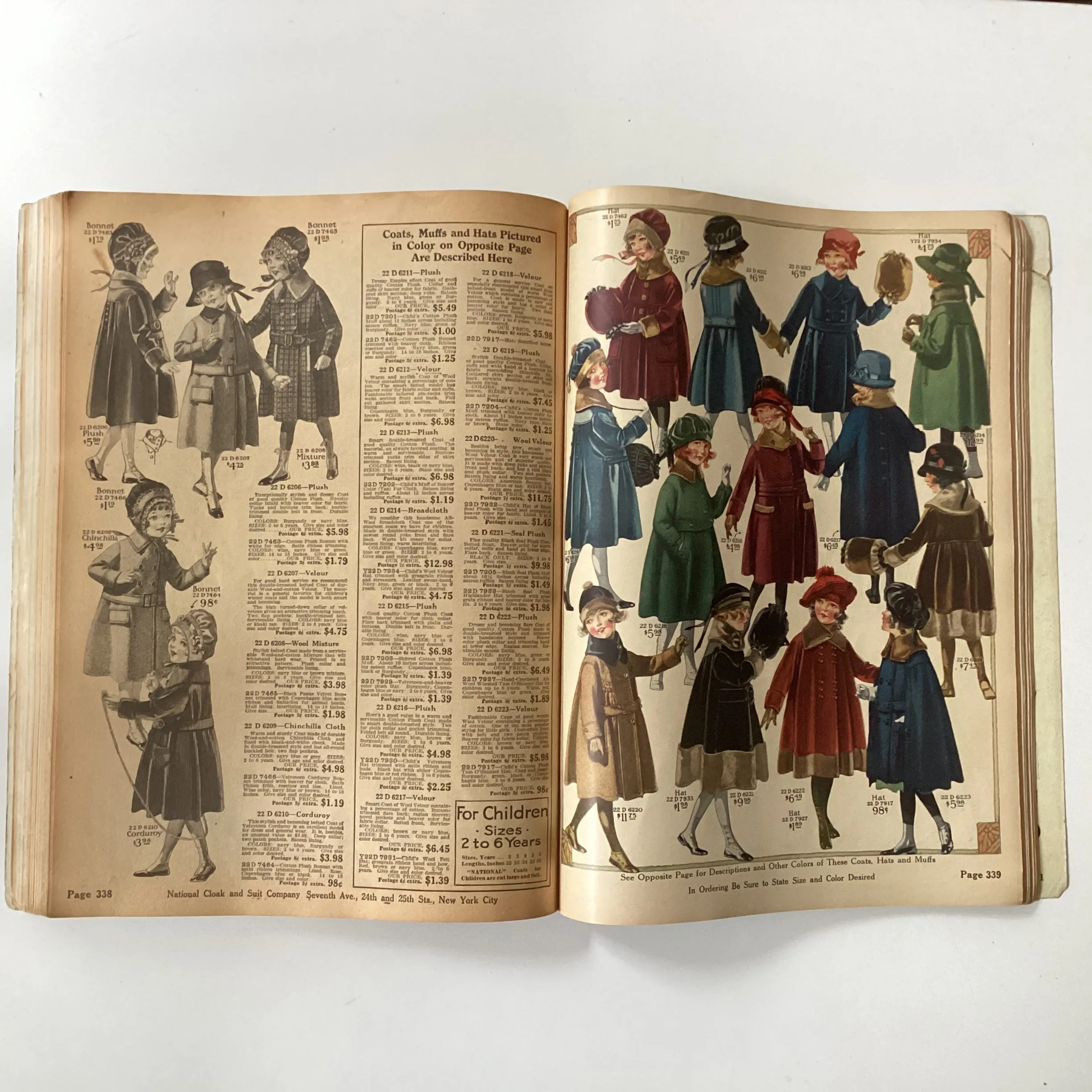 The "National" Money-Saving Style Book, Fall/Winter 1919-1920