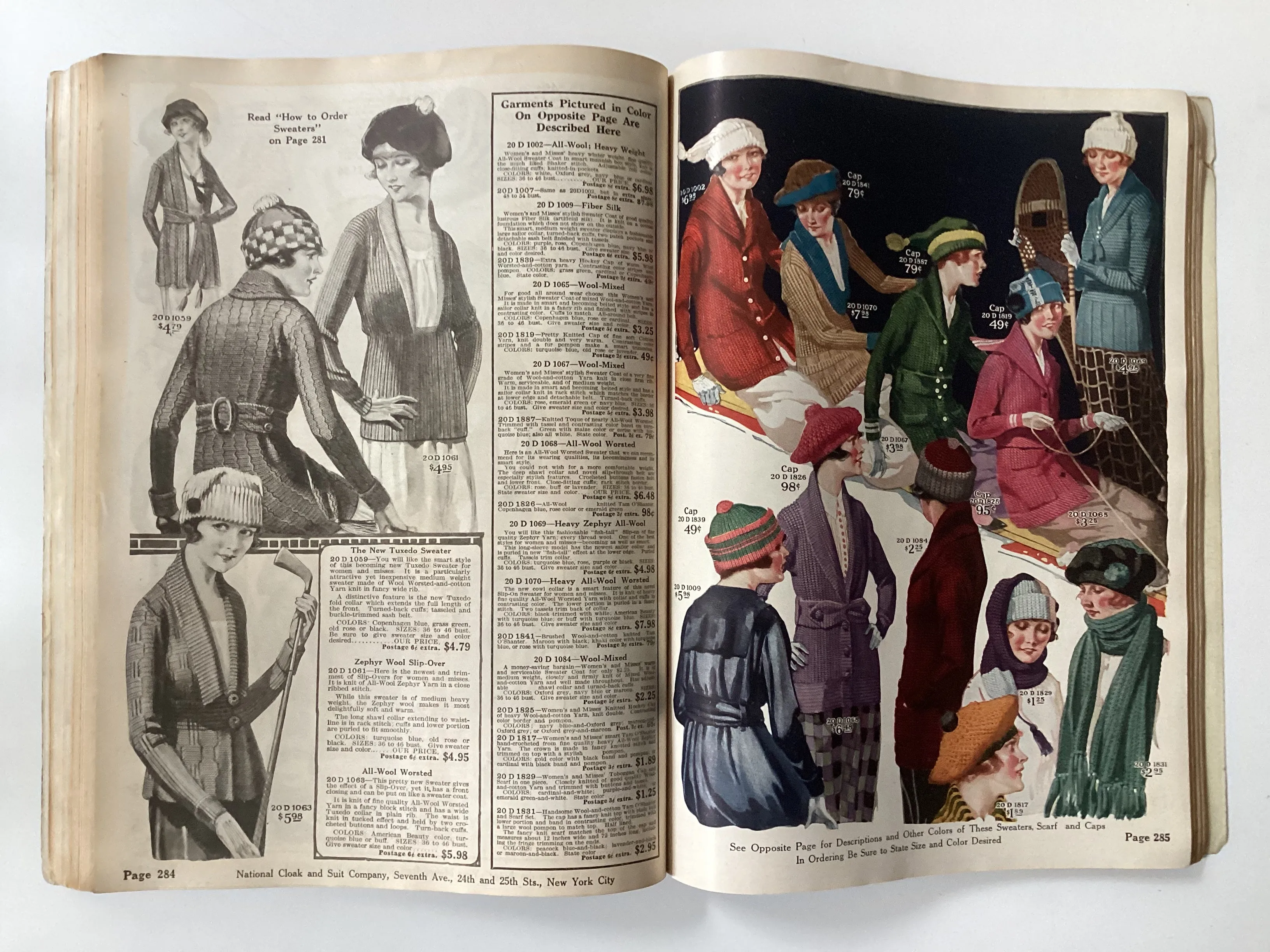 The "National" Money-Saving Style Book, Fall/Winter 1919-1920